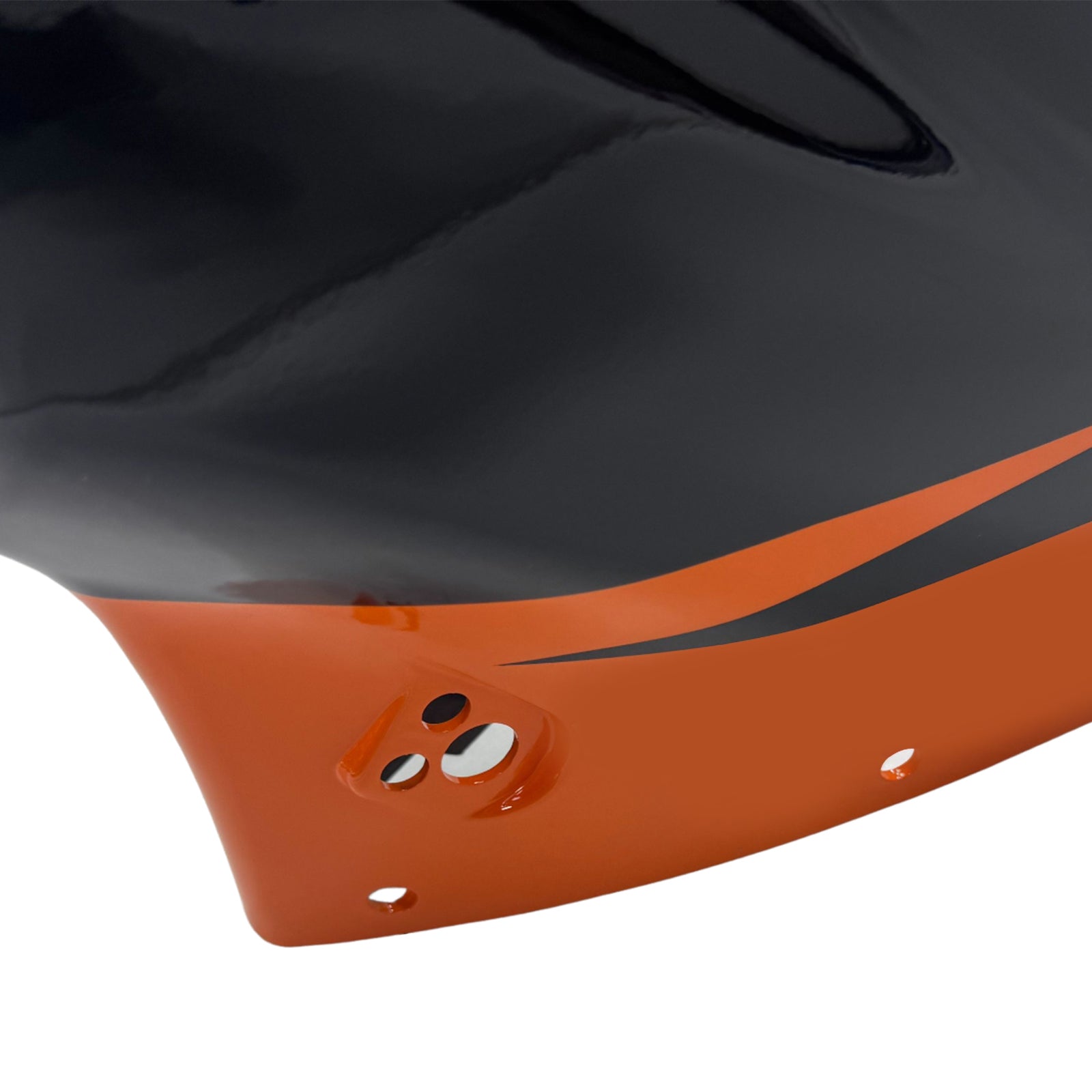Amotopart 1990-1998 Honda CBR250RR MC22 Black Orange Red Fairing Kit