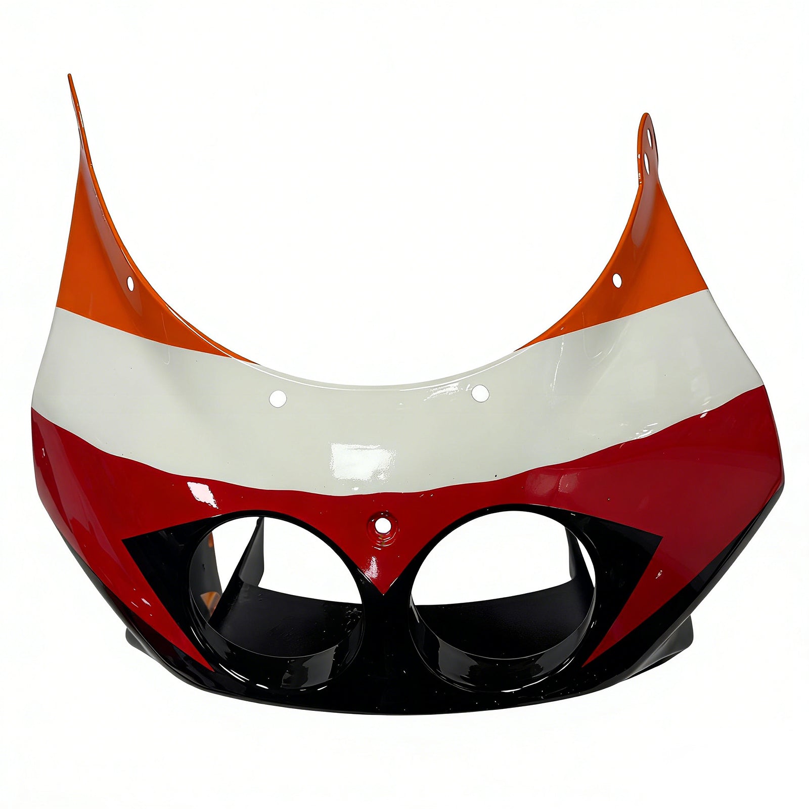 Amotopart 1990-1998 Honda CBR250RR MC22 Black Orange Red Fairing Kit