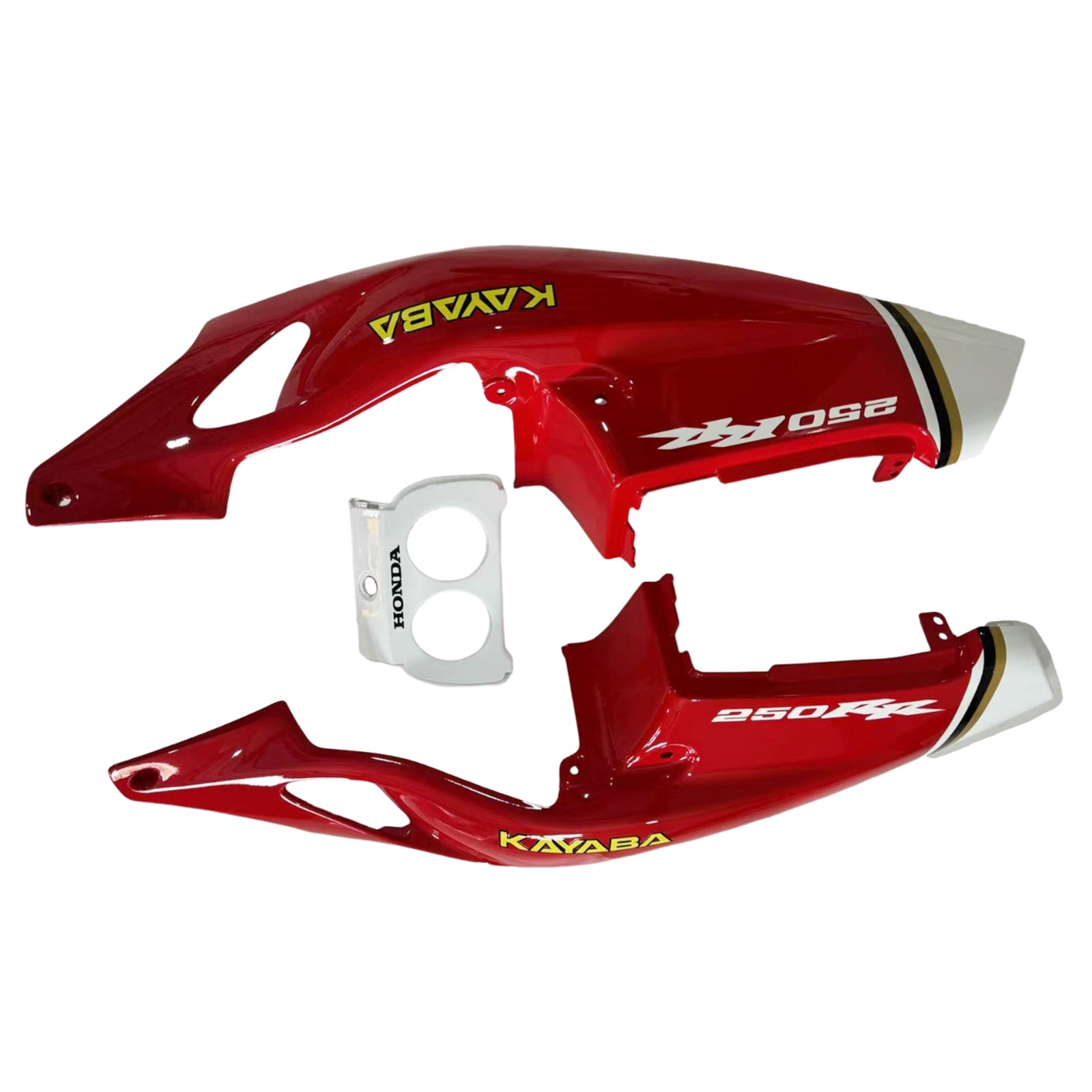 Amotopart 1990-1998 Honda CBR250RR MC22 White Red Fairing Kit