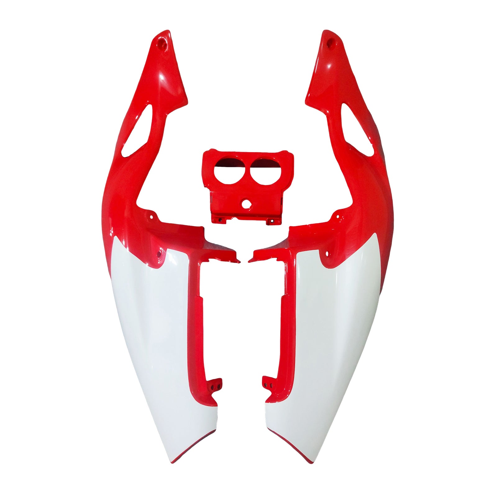 Amotopart 1990-1998 Honda CBR250RR MC22 Kit de carénage blanc rouge