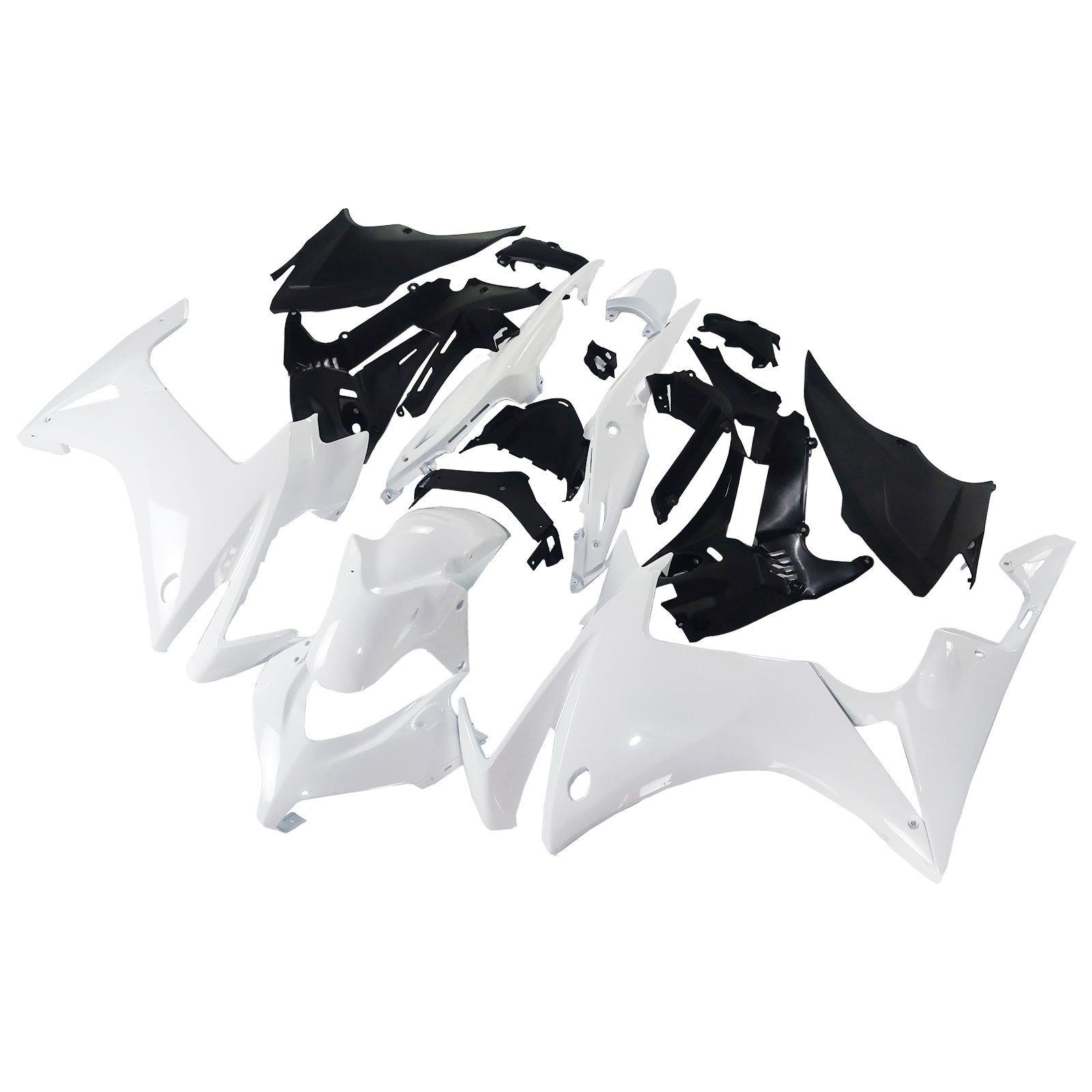 AMOTOPT 2013-2015 HONDA CBR500R FAINING WHITE KIT