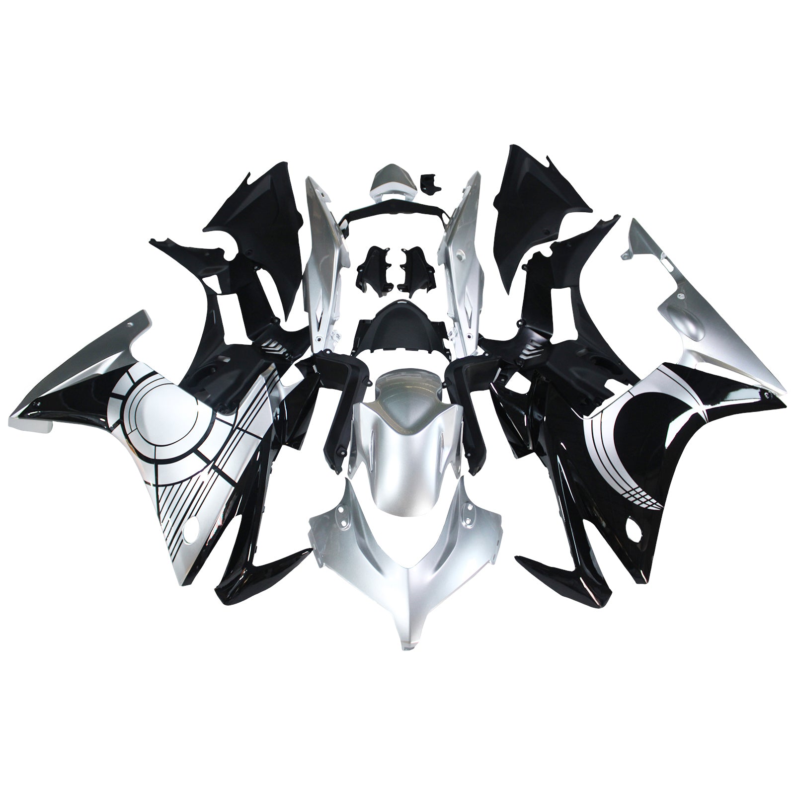 Amotopart 2013-2015 CBR500R Honda Sun & Moon Fairing Kit