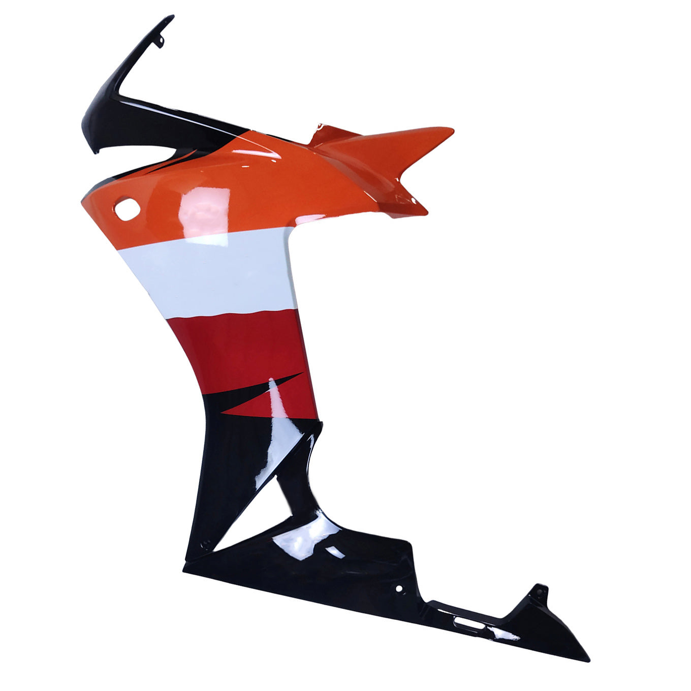 Amotopart 2013-2015 CBR500R Honda Red&Orange Fairing Kit