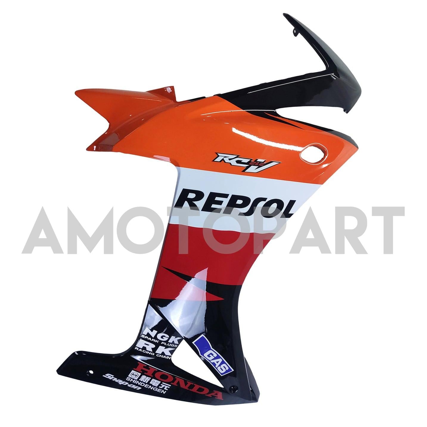 Amotopart 2013-2015 CBR500R Honda Red&Orange Repjol Fairing Kit