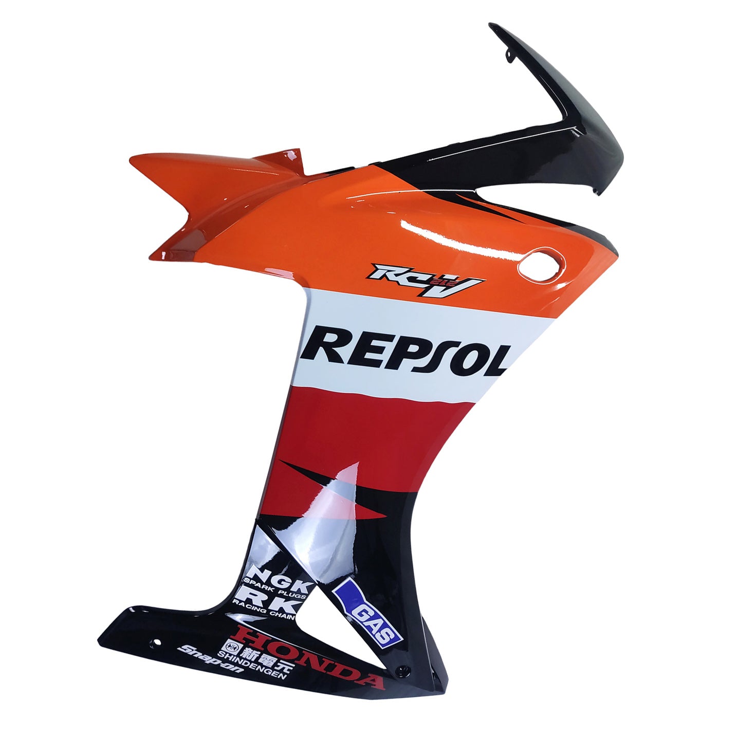 Amotopart 2013-2015 CBR500R Honda Red & Orange Repjol Zestaw Fairing