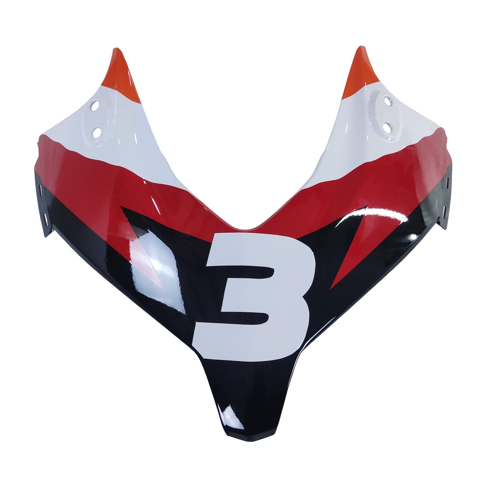 Amotopart 2013-2015 CBR500R Honda Red & Orange Repjol Zestaw Fairing