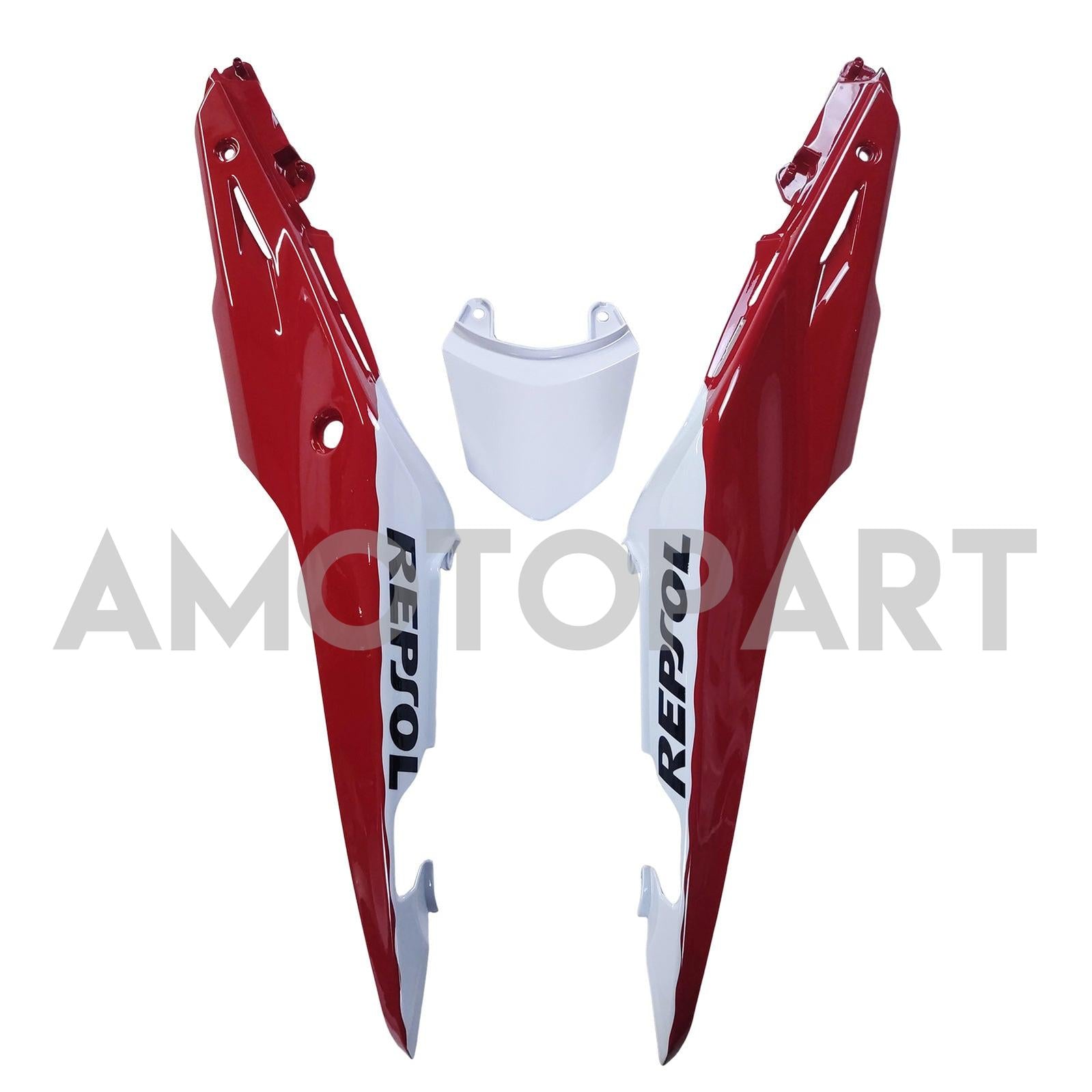 Amotopart 2013-2015 CBR500R Honda Red&Orange Repjol Fairing Kit