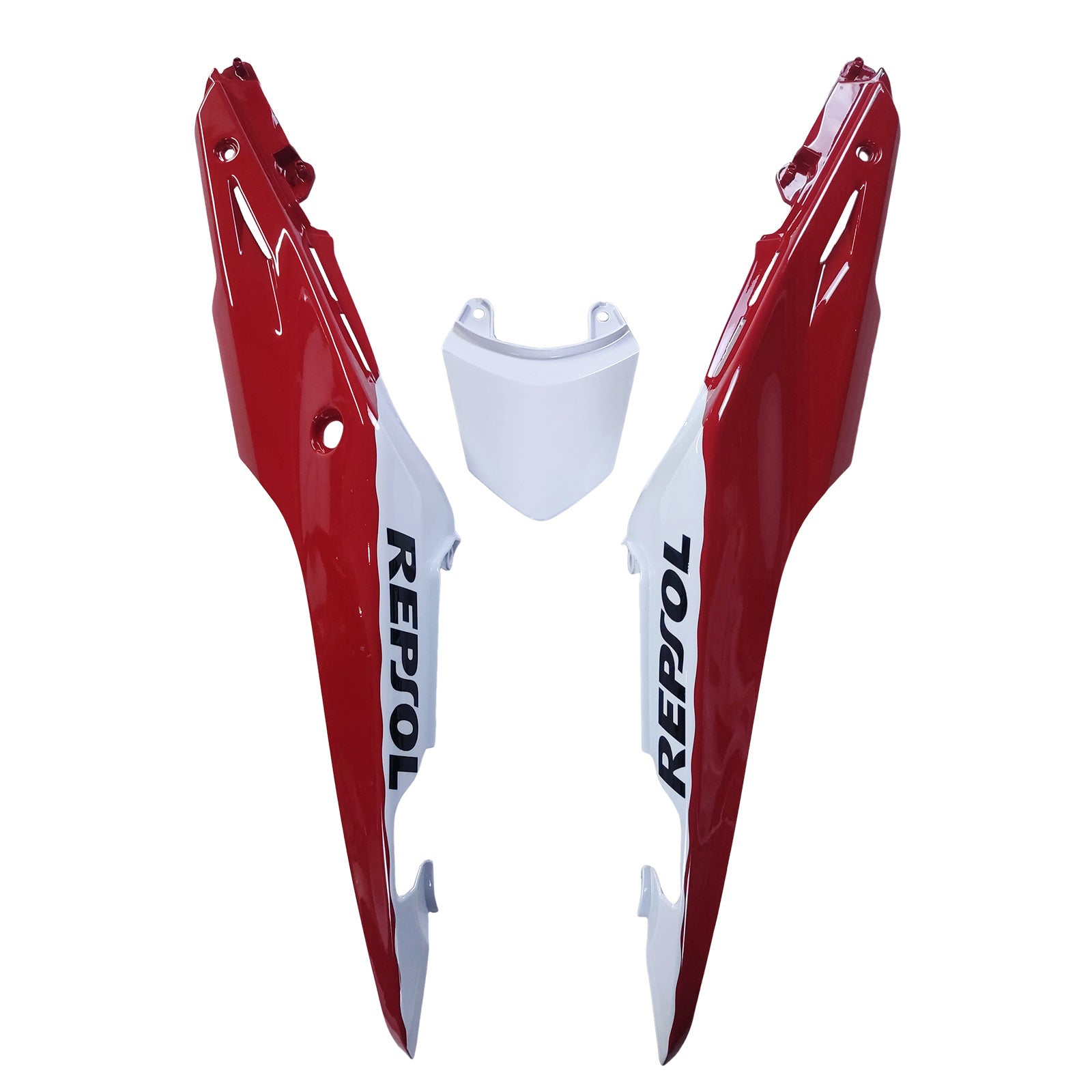 Amotopart 2013-2015 CBR500R Honda Red & Orange Repjol Zestaw Fairing