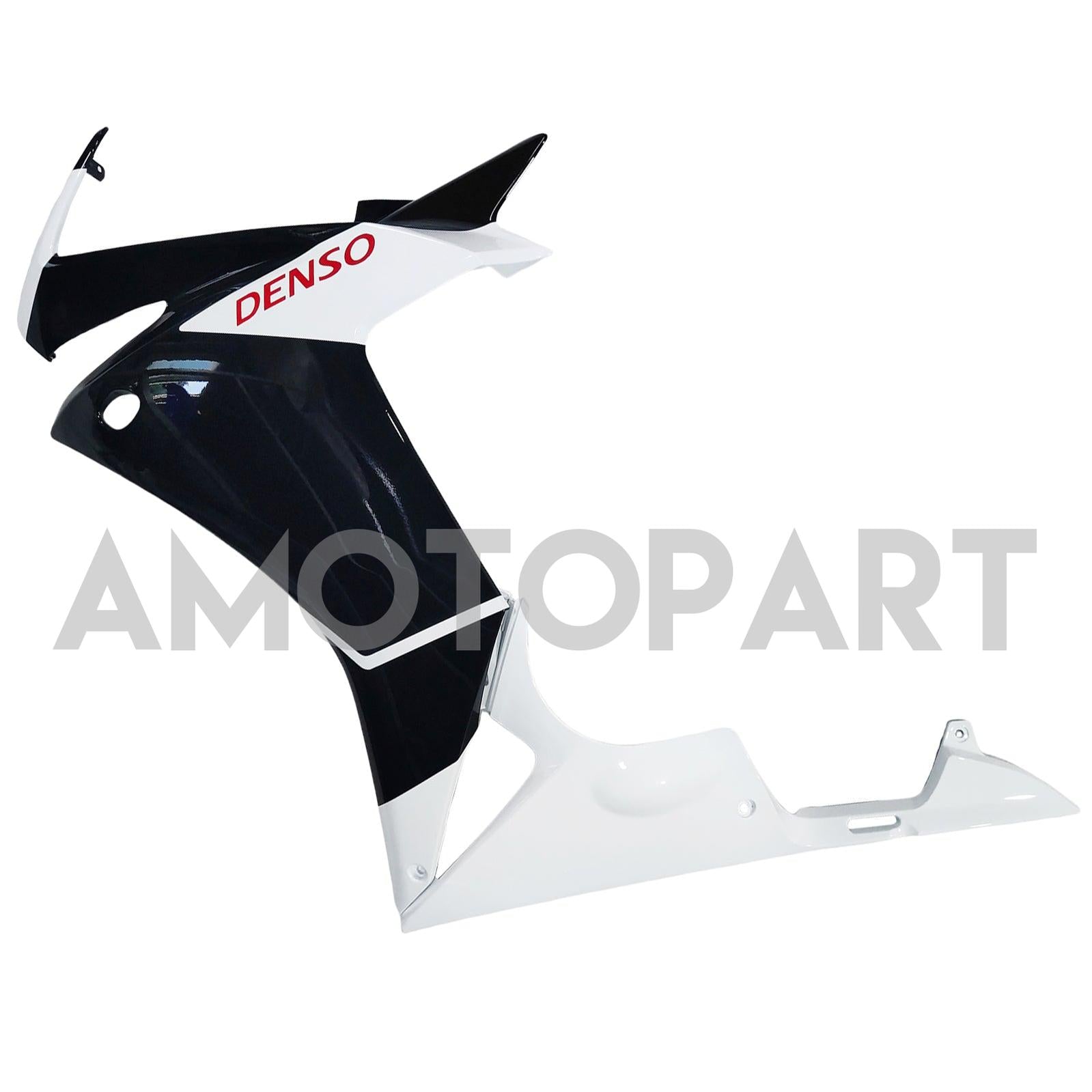Amotopart 2013-2015 Honda CBR500R White Black Fairing Kit