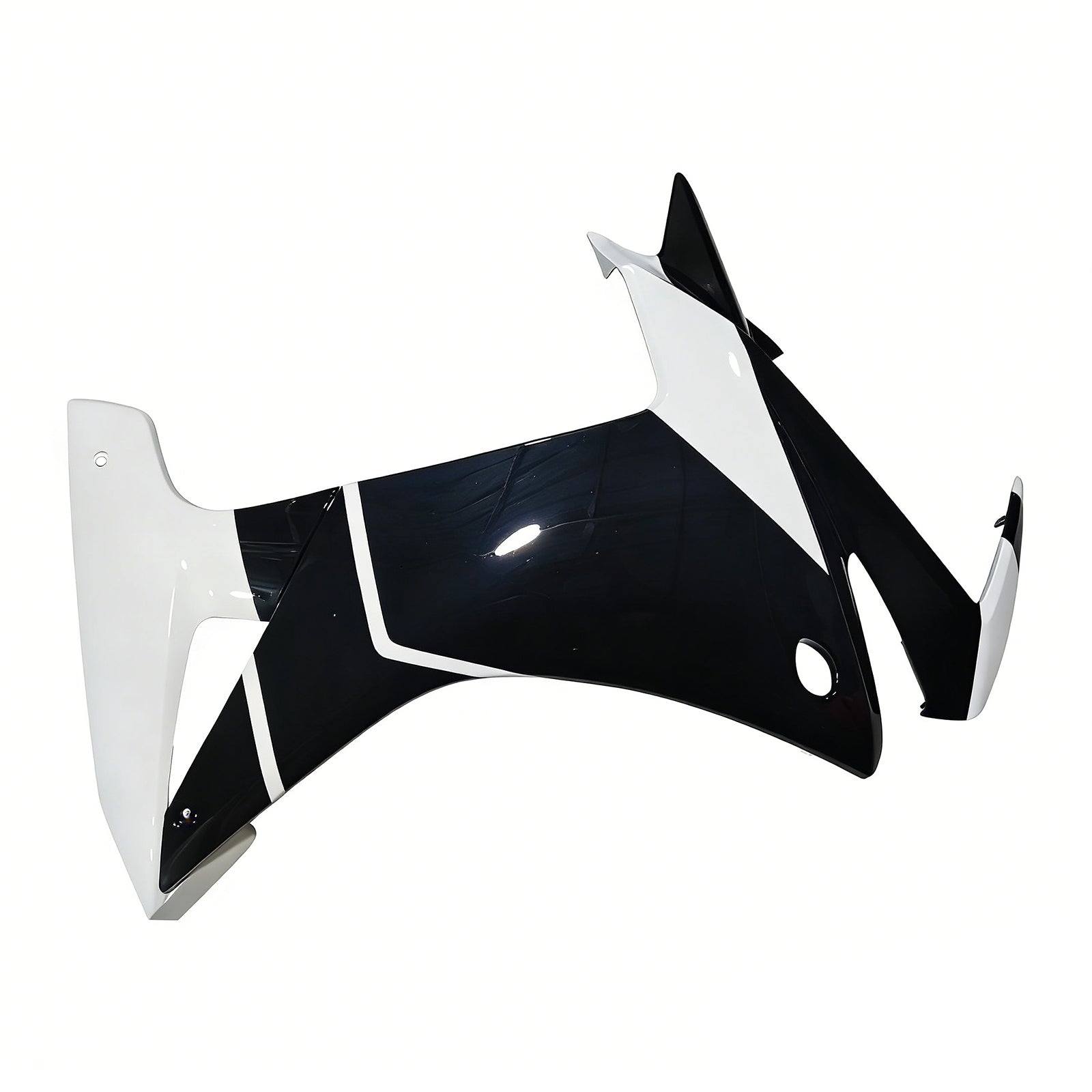 Amotopart 2013-2015 Honda CBR500R Kit de carenado blanco negro