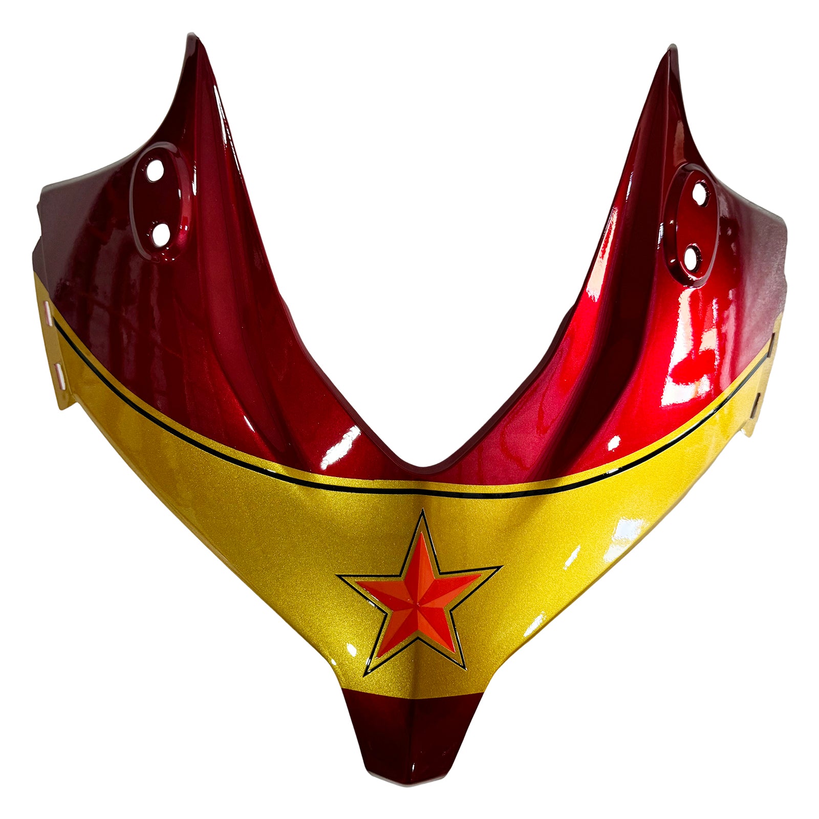 Amotopart 2013-2015 Honda CBR500R Red Blue Fairing Kit