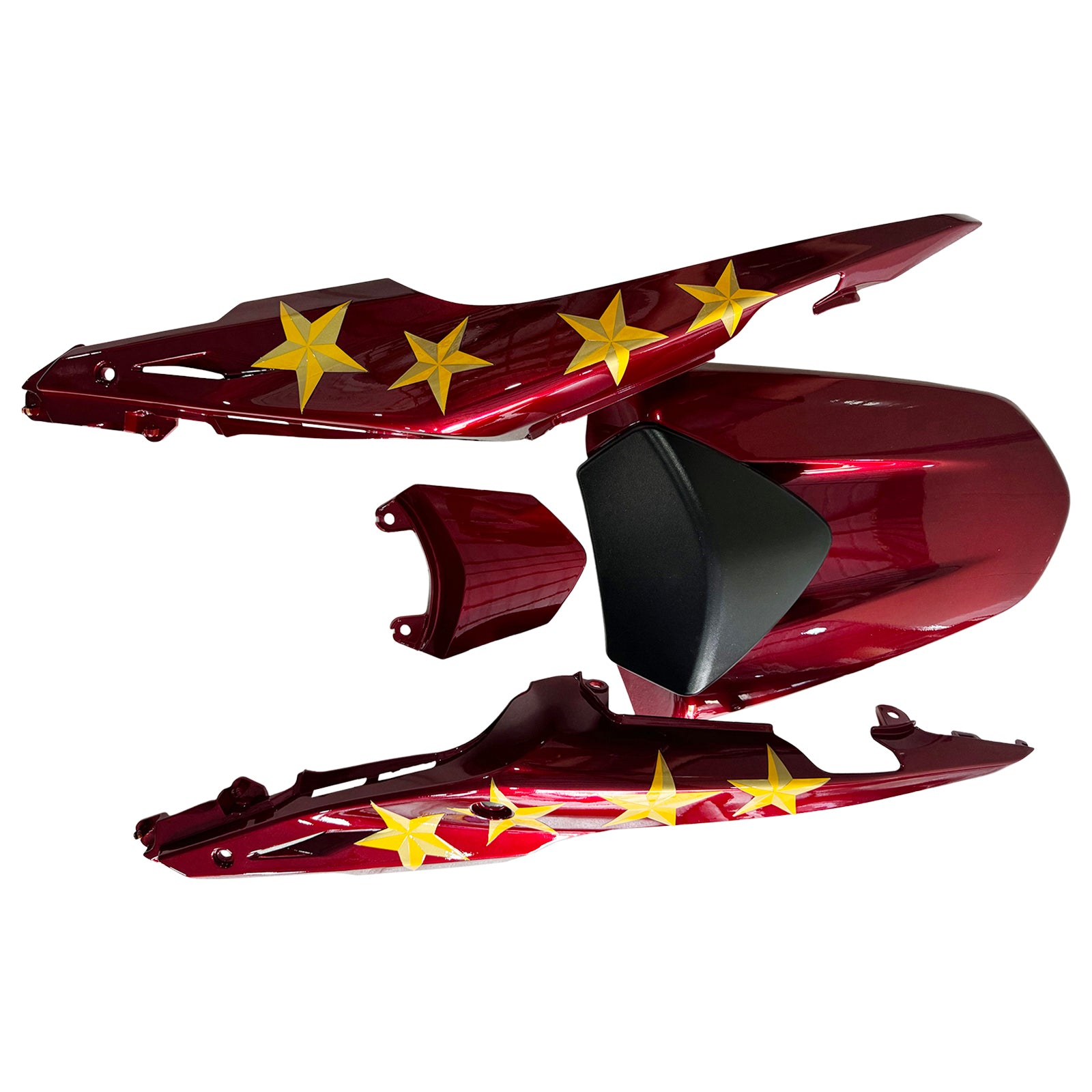 Amotopart 2013-2015 Honda CBR500R Red Blue Fairing Kit