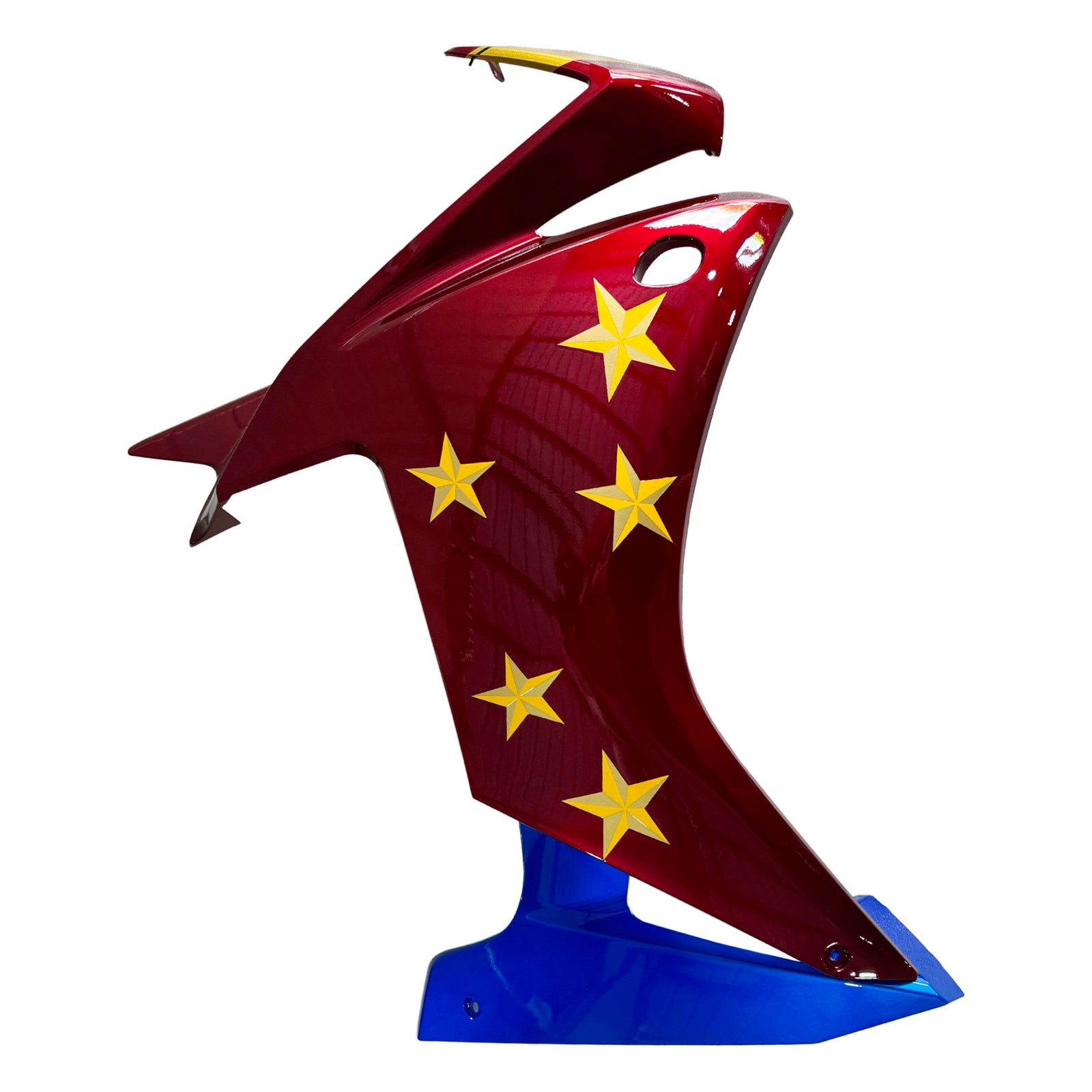 Amotopart 2013-2015 Honda CBR500R Red Blue Fairing Kit