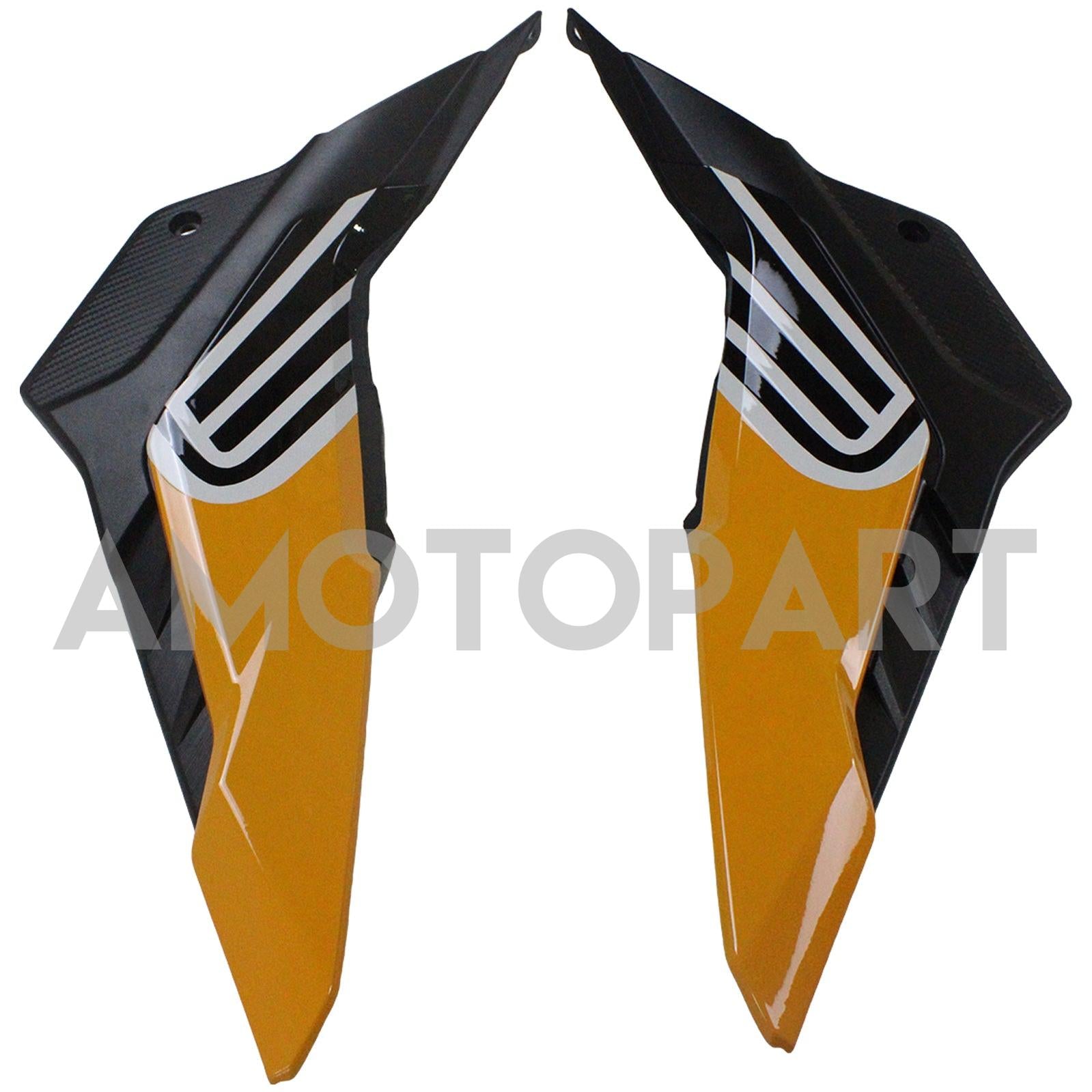 Amotopart 2016-2018 Honda CBR500R Fairing Red&Orange Repjol Kit