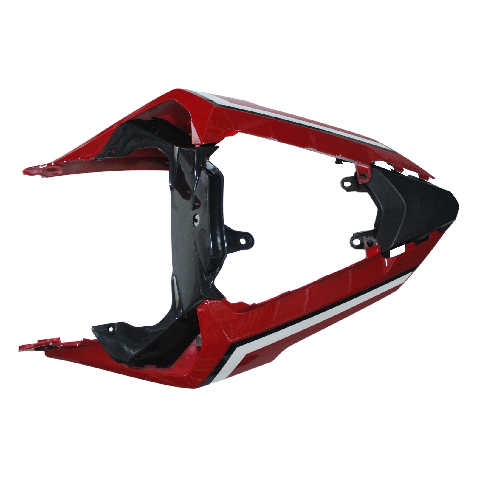 Amotopart 2016-2018 Honda CBR500R Red Black Fairing Kit