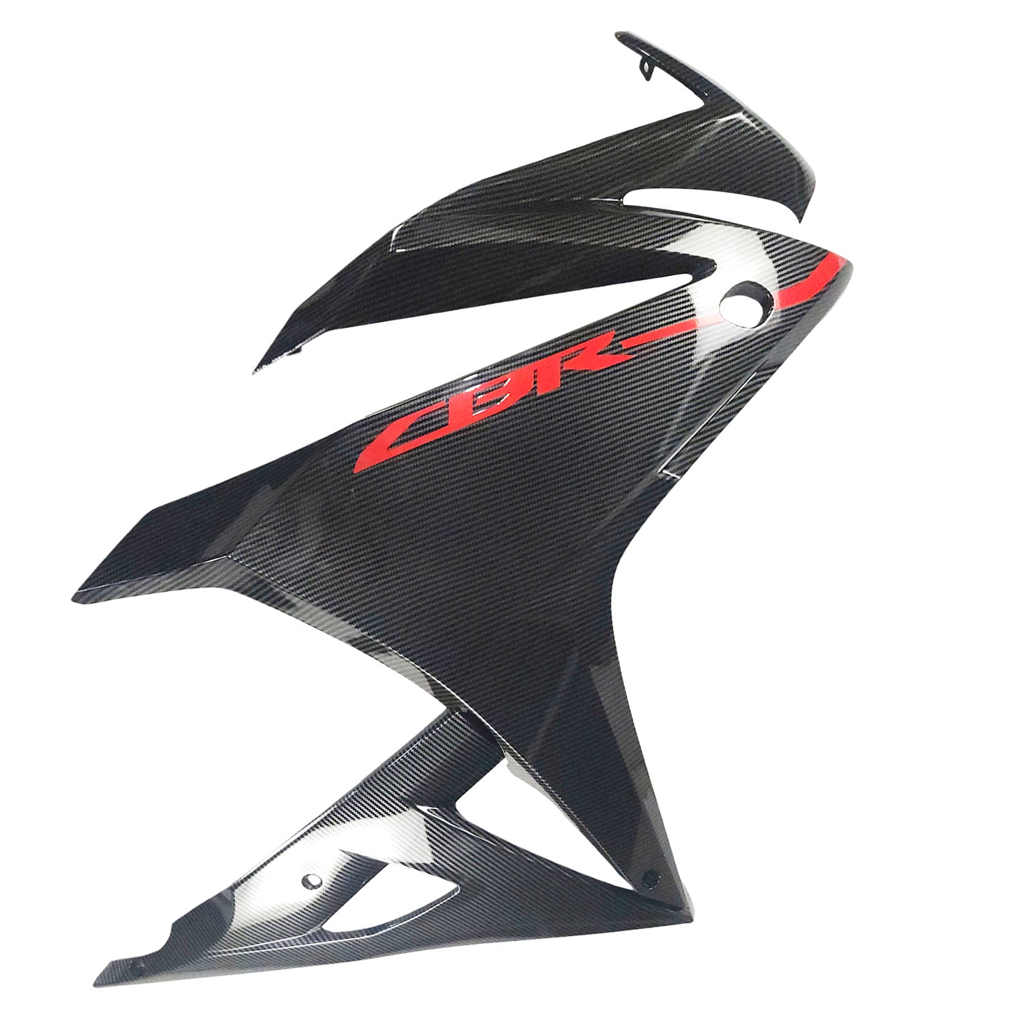 Amotopart 2016-2018 Honda CBR500R Carbon Fiber Pattern Fairing Kit