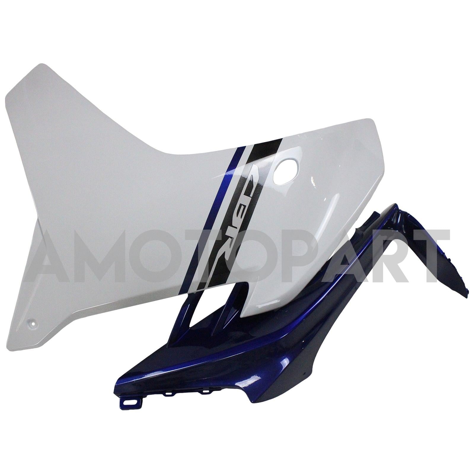Amotopart 2011-2013 CBR600F Honda Blue & White Fairing Kit