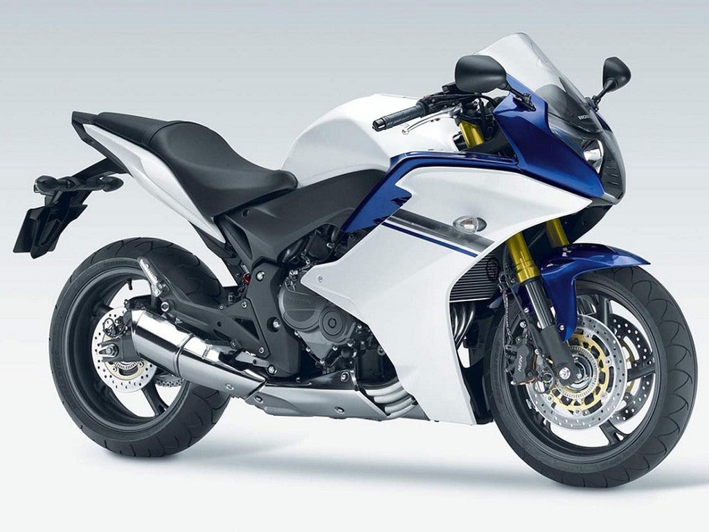 Amotopart 2011-2013 CBR600F Honda Blue&White Fairing Kit