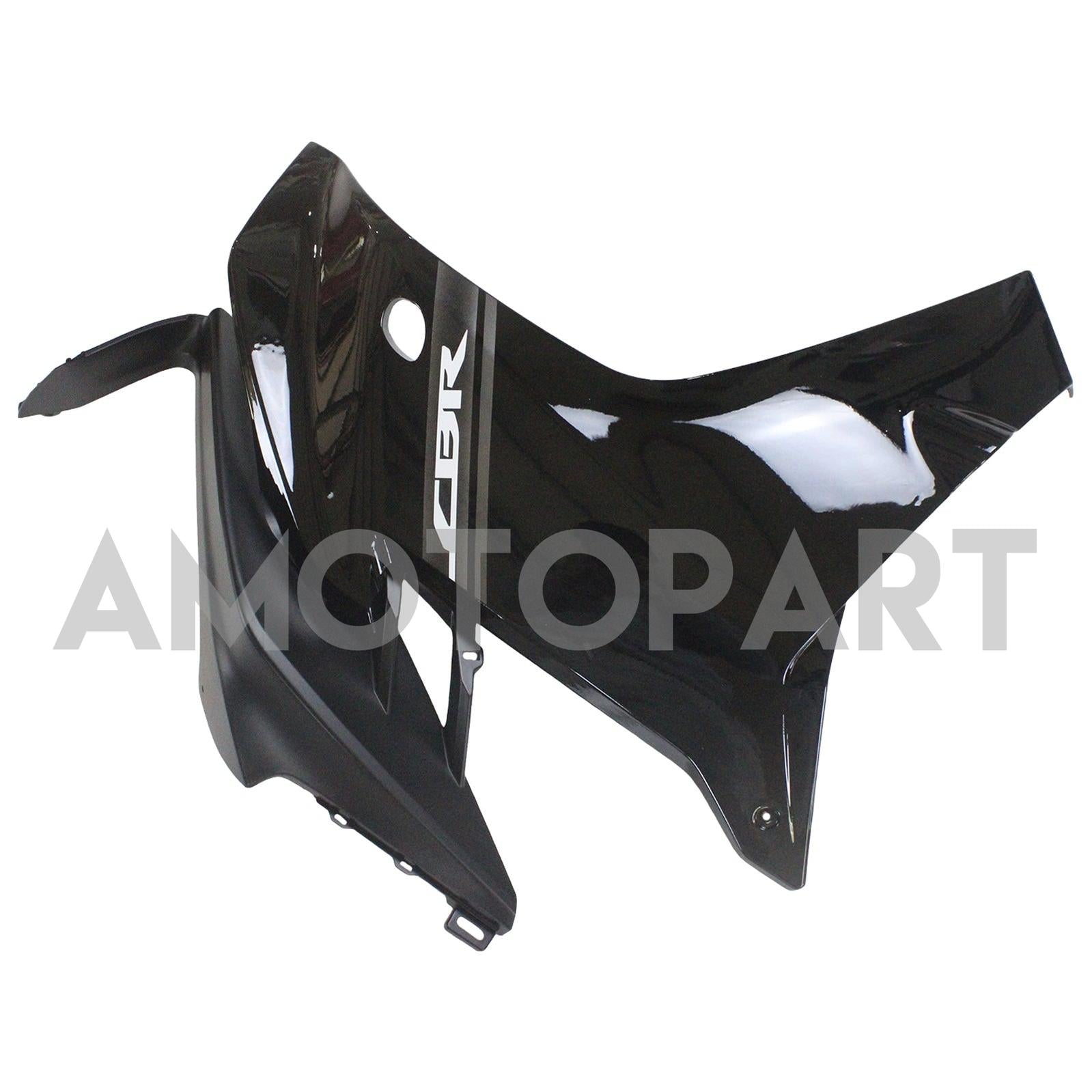 Amotopart 2011-2013 Honda CBR600F Kit de carenado negro Style2