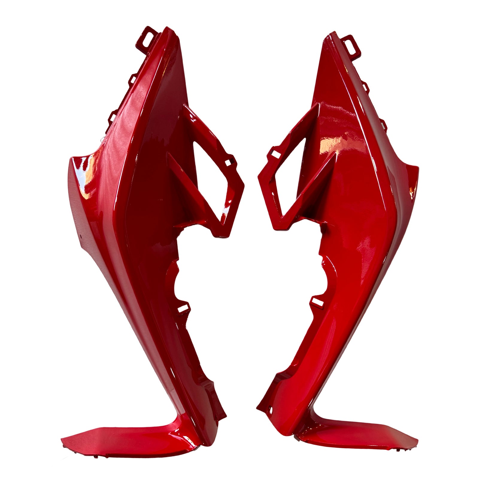 Amotopart Verkleidung für Honda CBR600F (2011–2013), Weiß&Rotes Trikot