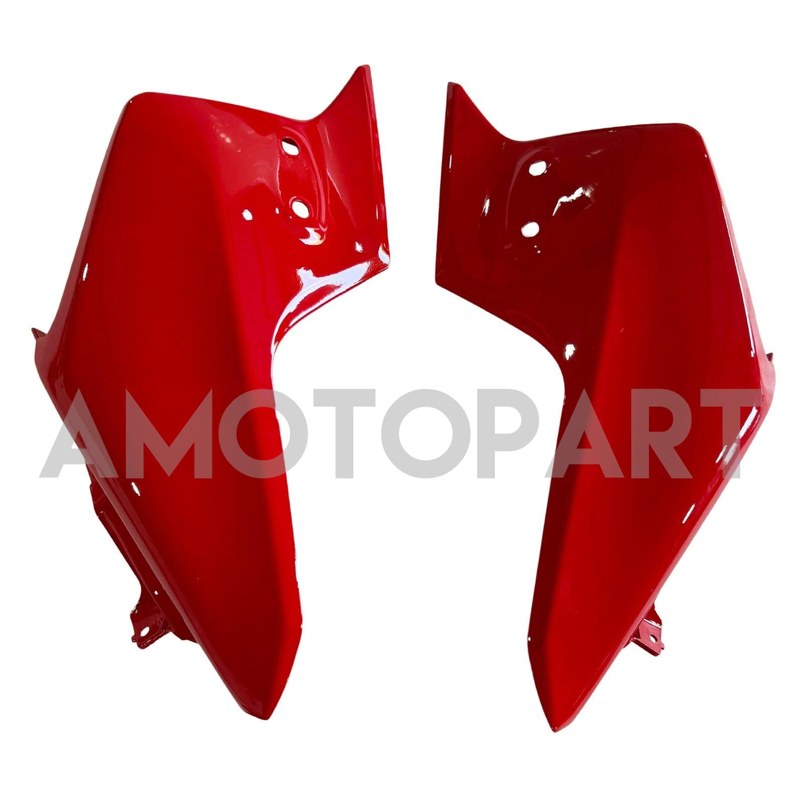 Amotopart 2011-2013 Honda CBR600F Fairing White&Red Kit