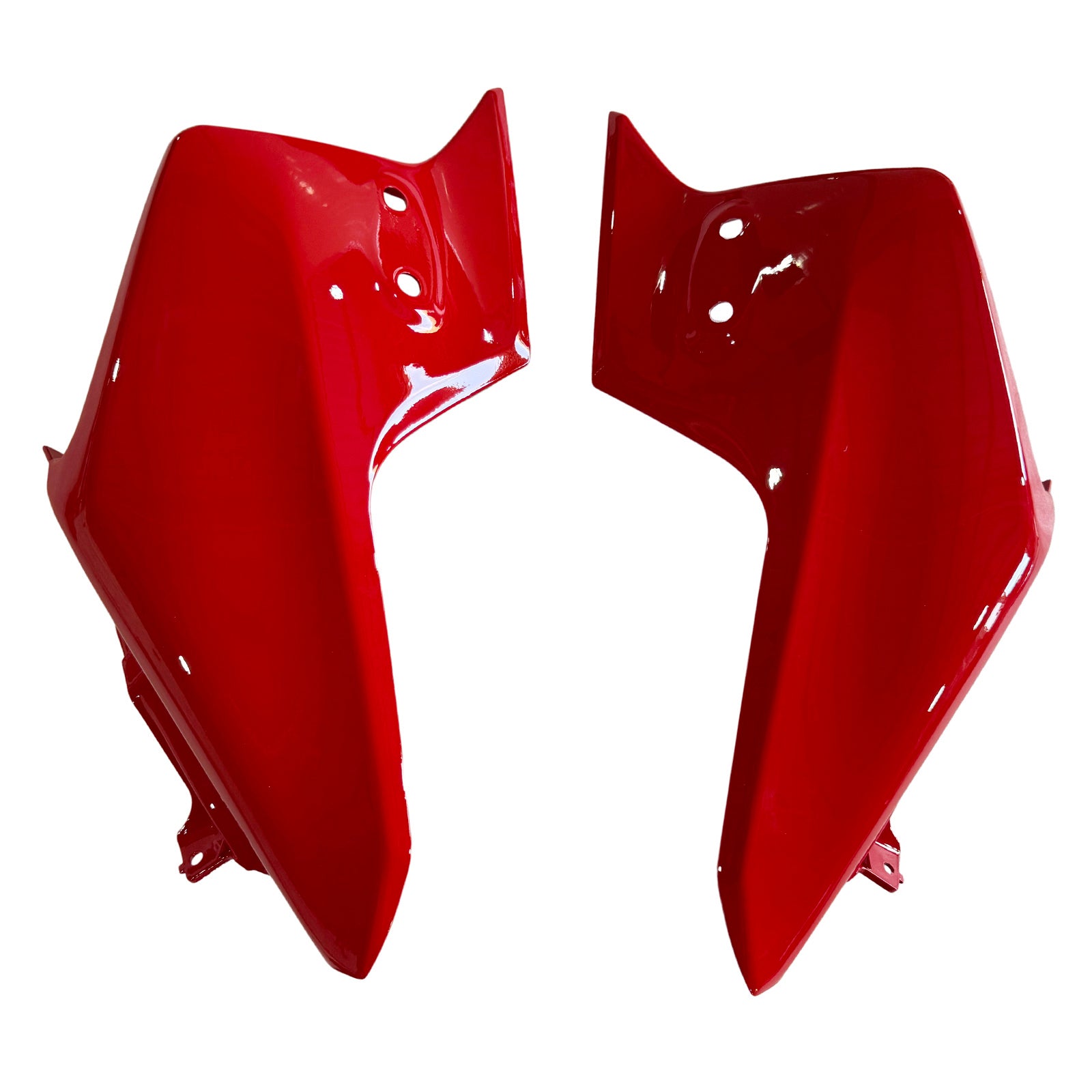 Amotopart Verkleidung für Honda CBR600F (2011–2013), Weiß&Rotes Trikot