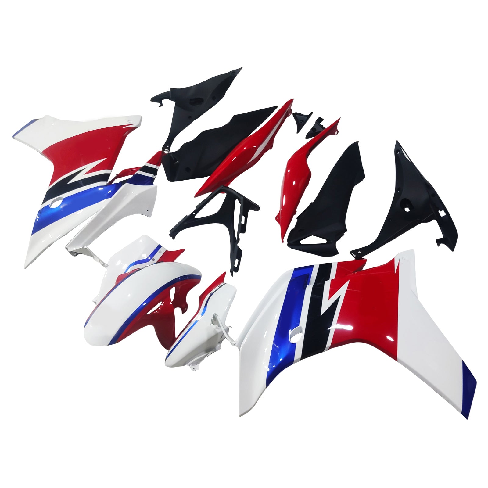 Amotopart 2011-2013 CBR600F Honda Blue&Red Style2 Fairing Kit