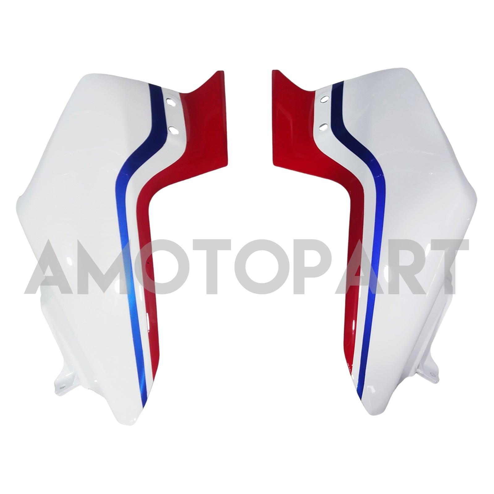 Amotopart 2013-2015 Honda CBR500R Black White Fairing Kit