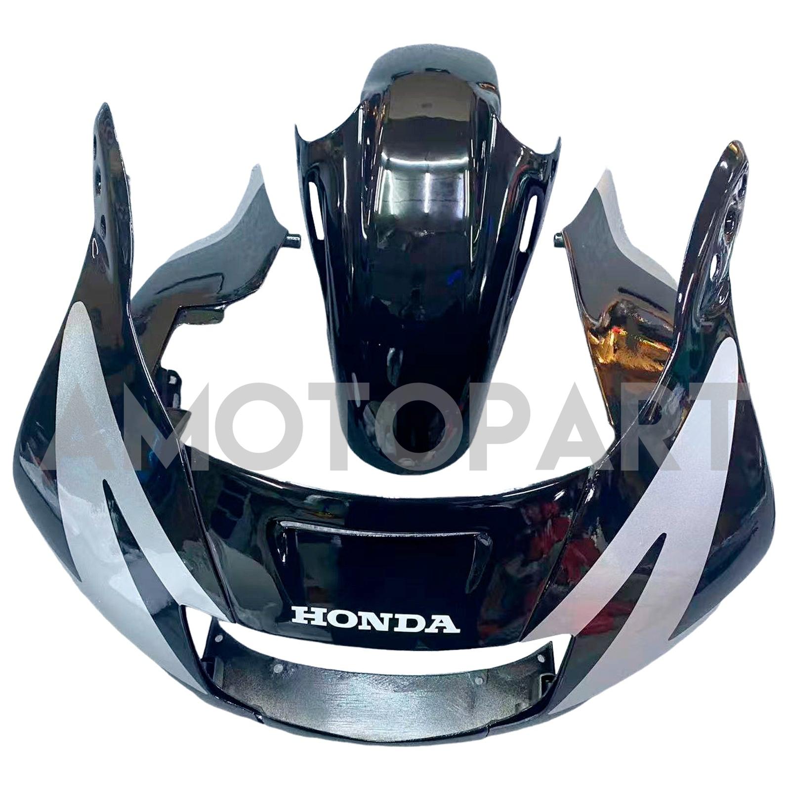 Amotopart 1991-1994 Honda CBR600 F2 Kit de carenado rojo y blanco