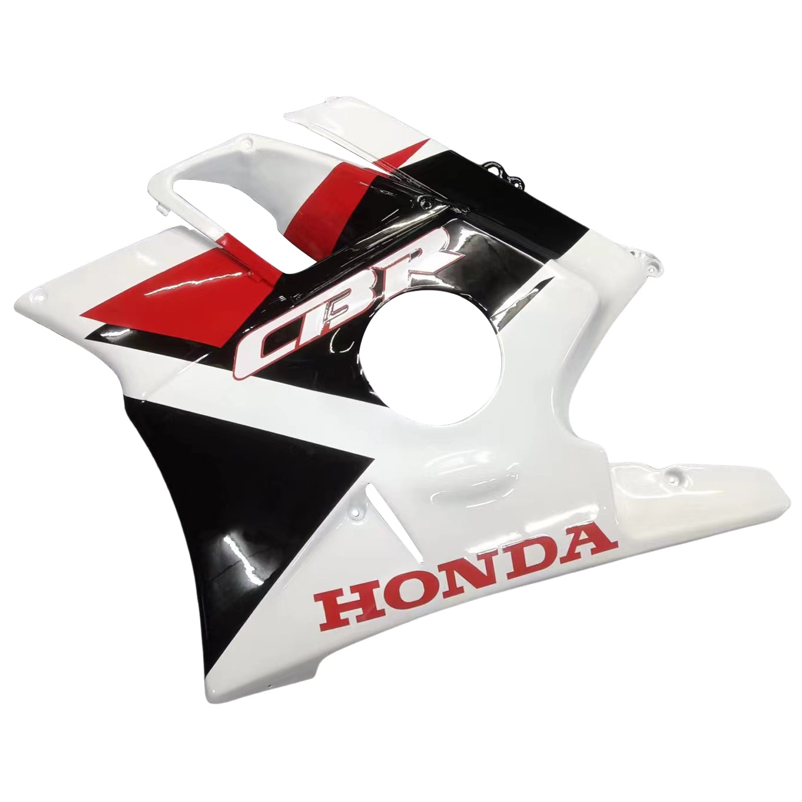 Amotopart 1991-1994 Honda CBR600 F2 Fairing White&Black Kit