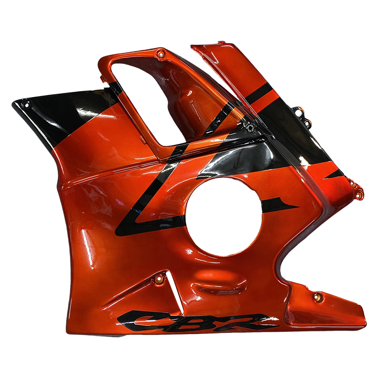 Amotopart 1991-1994 Honda CBR600 F2 Fairing Dark Orange & Black Kit