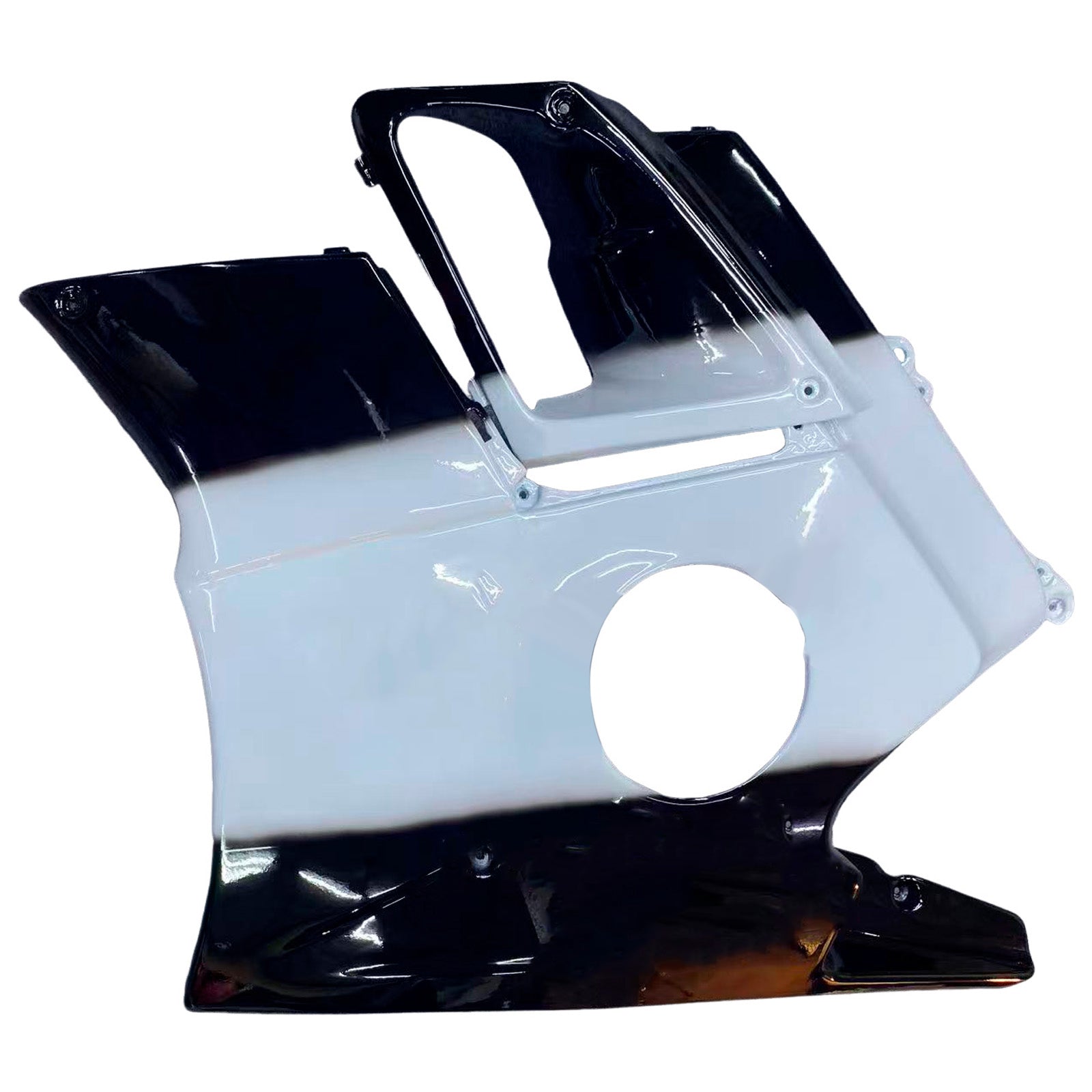 Amotopart 1991-1994 Honda CBR600 F2 Black White Fairing Kit