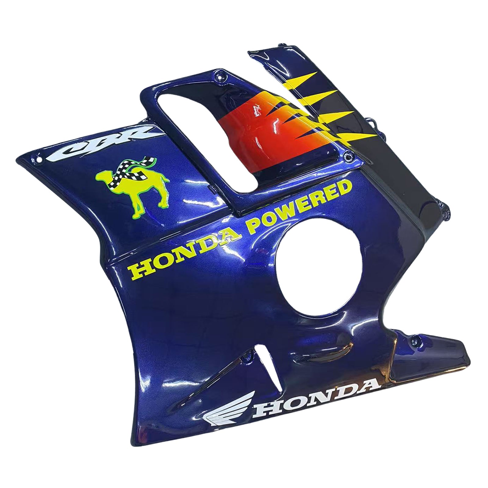 Amotopart 1991-1994 Honda CBR600 F2 Black White Yellow Fairing Kit