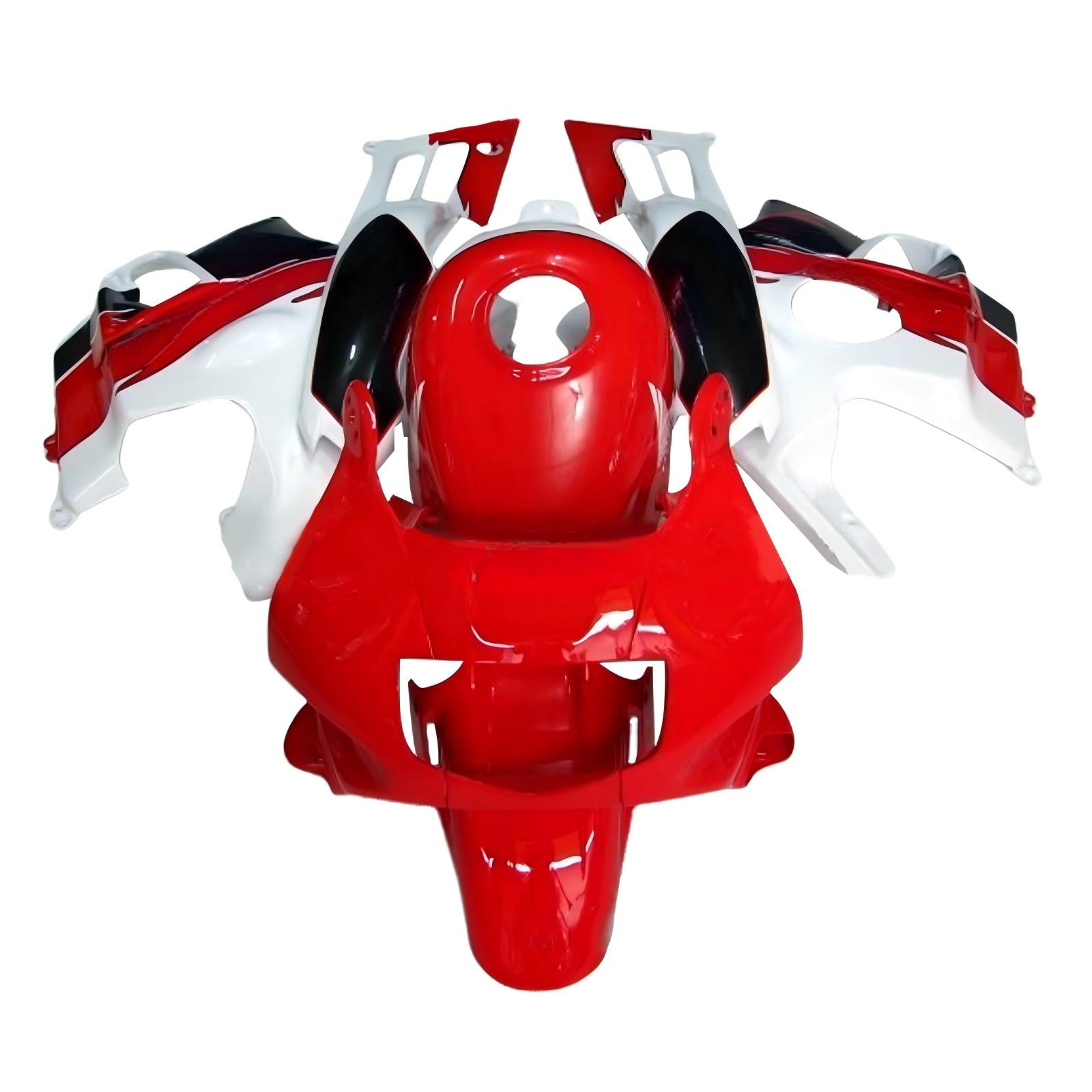 Amotopart 1991-1994 Kit carena Honda CBR600 F2 Rosso Bianco Nero