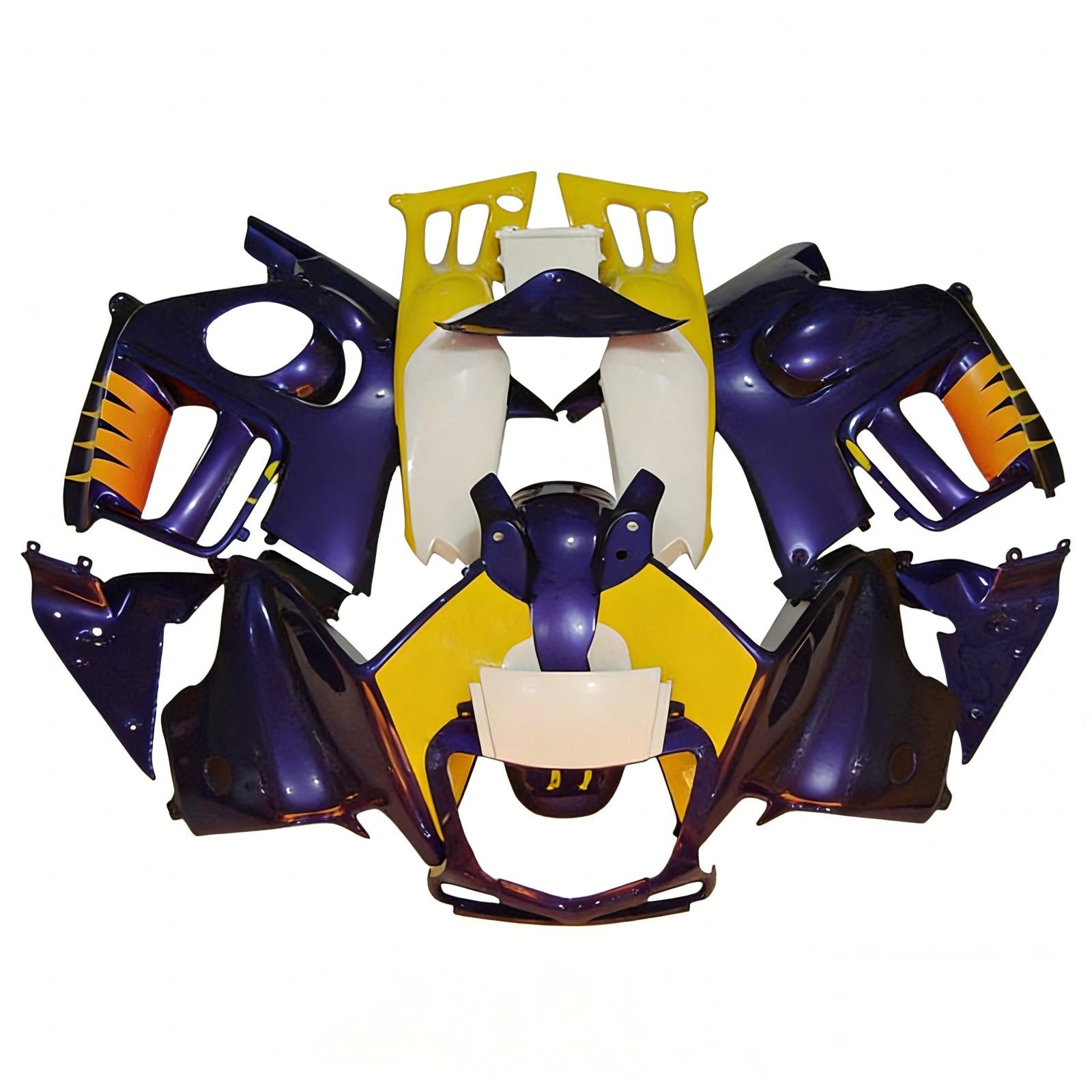 Amotopart 1995-1996 Honda CBR600 F3 Kit de carenagem azul