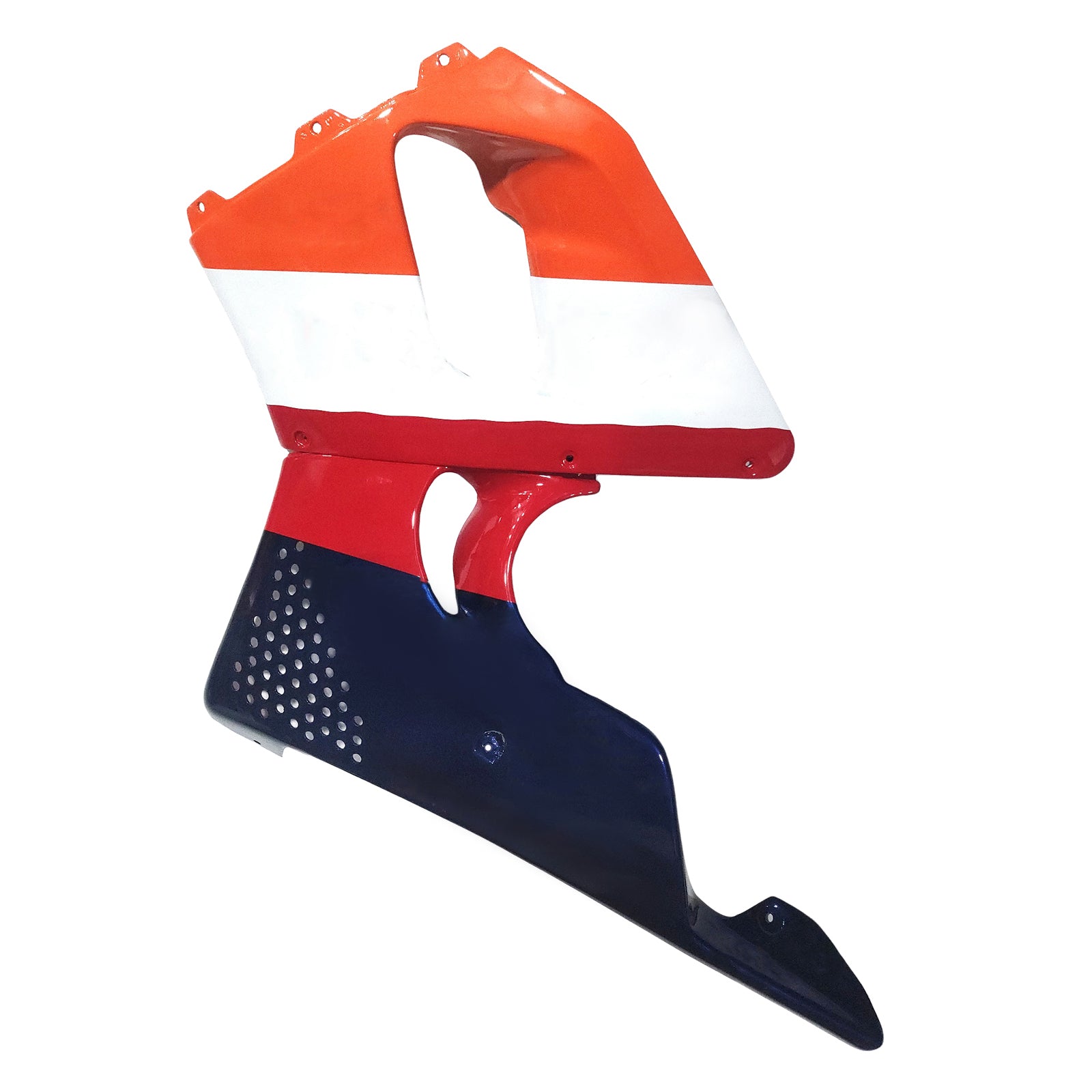 Amotopart 1992-1993 Honda CBR900RR 893 Fairing Orange & Red Repjol Kit