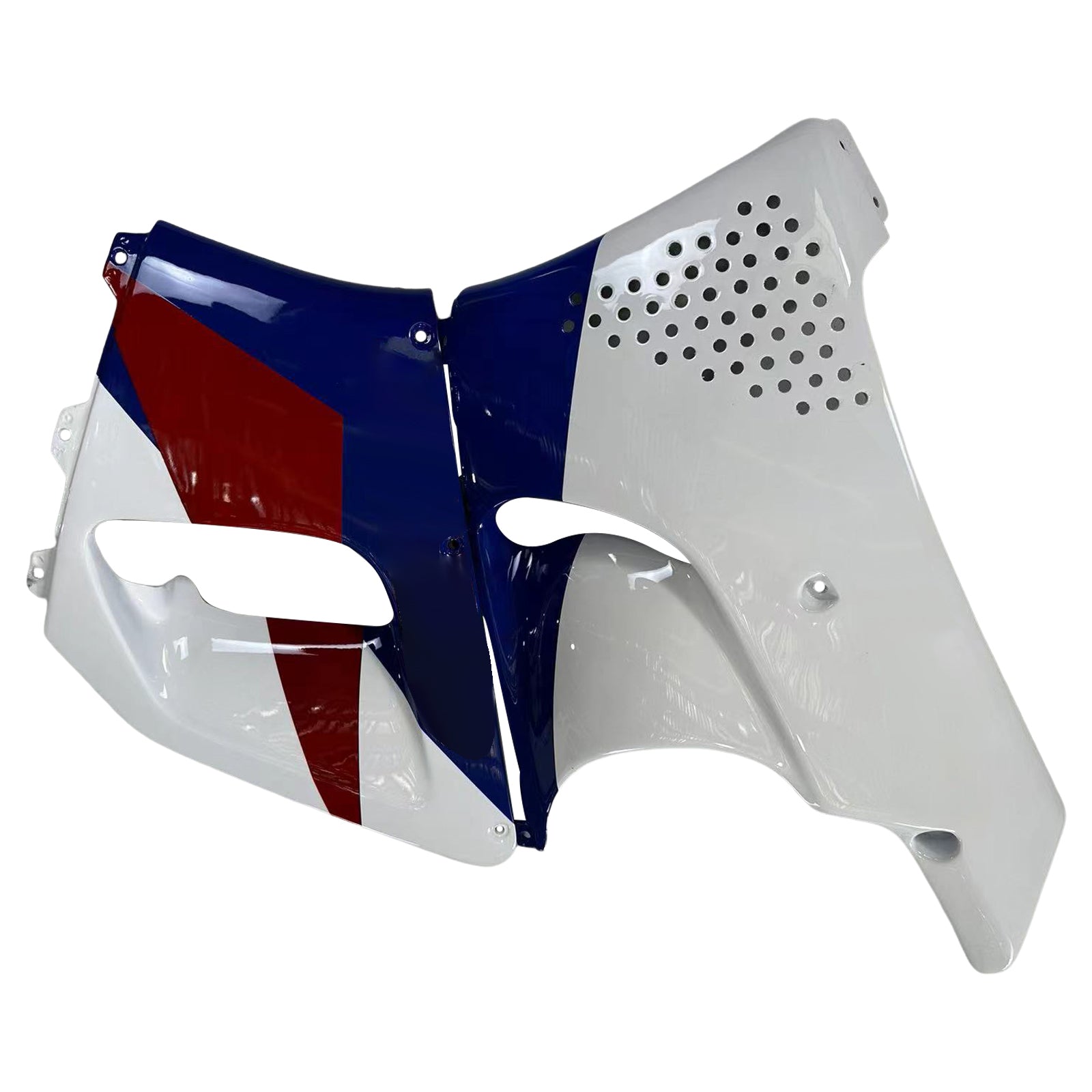 Amotopart 1992-1993 Honda CBR900RR 893 Fairing White Blue Kit