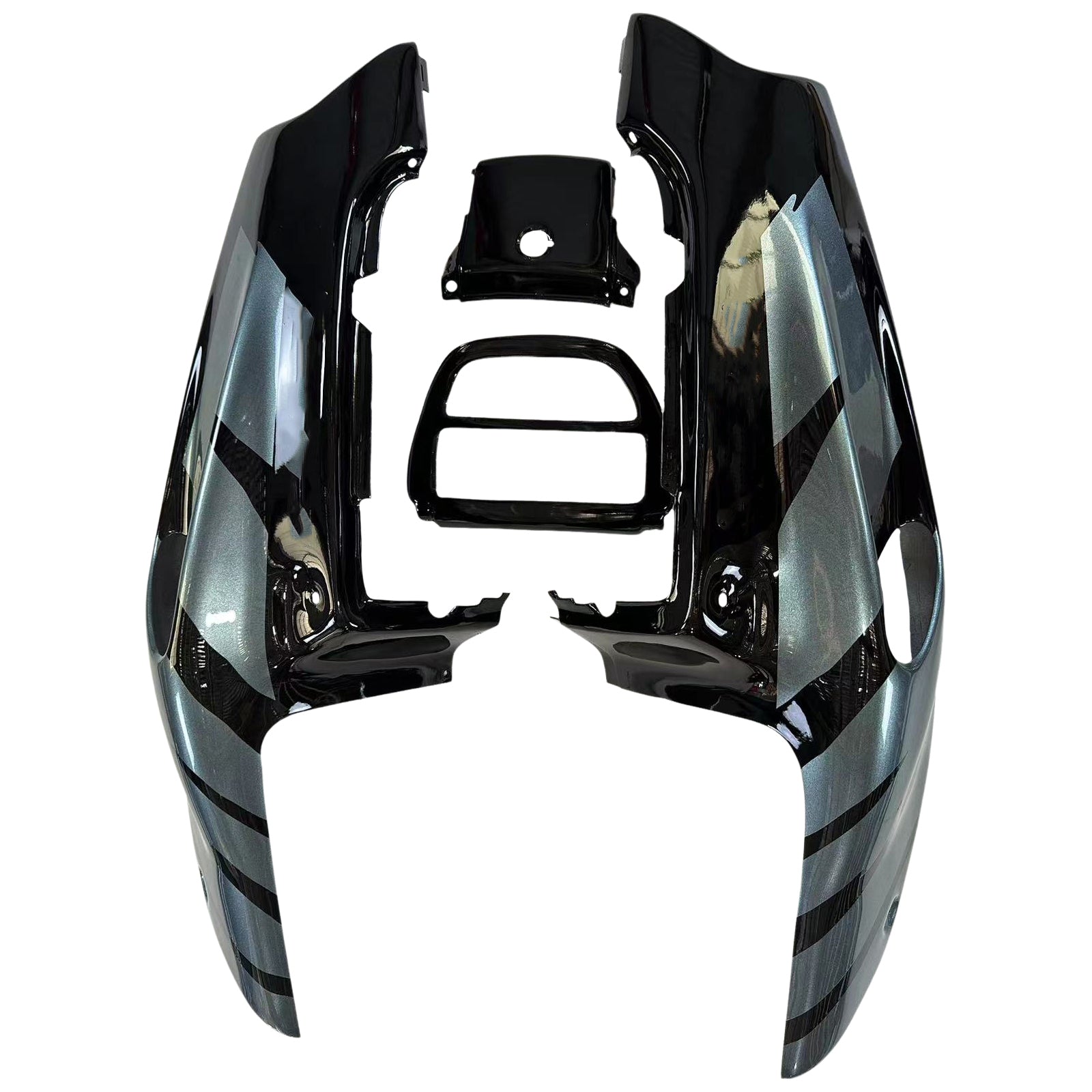 Amotopart 1992-1993 ホンダ CBR900RR 893 フェアリング ブラック&グレー キット