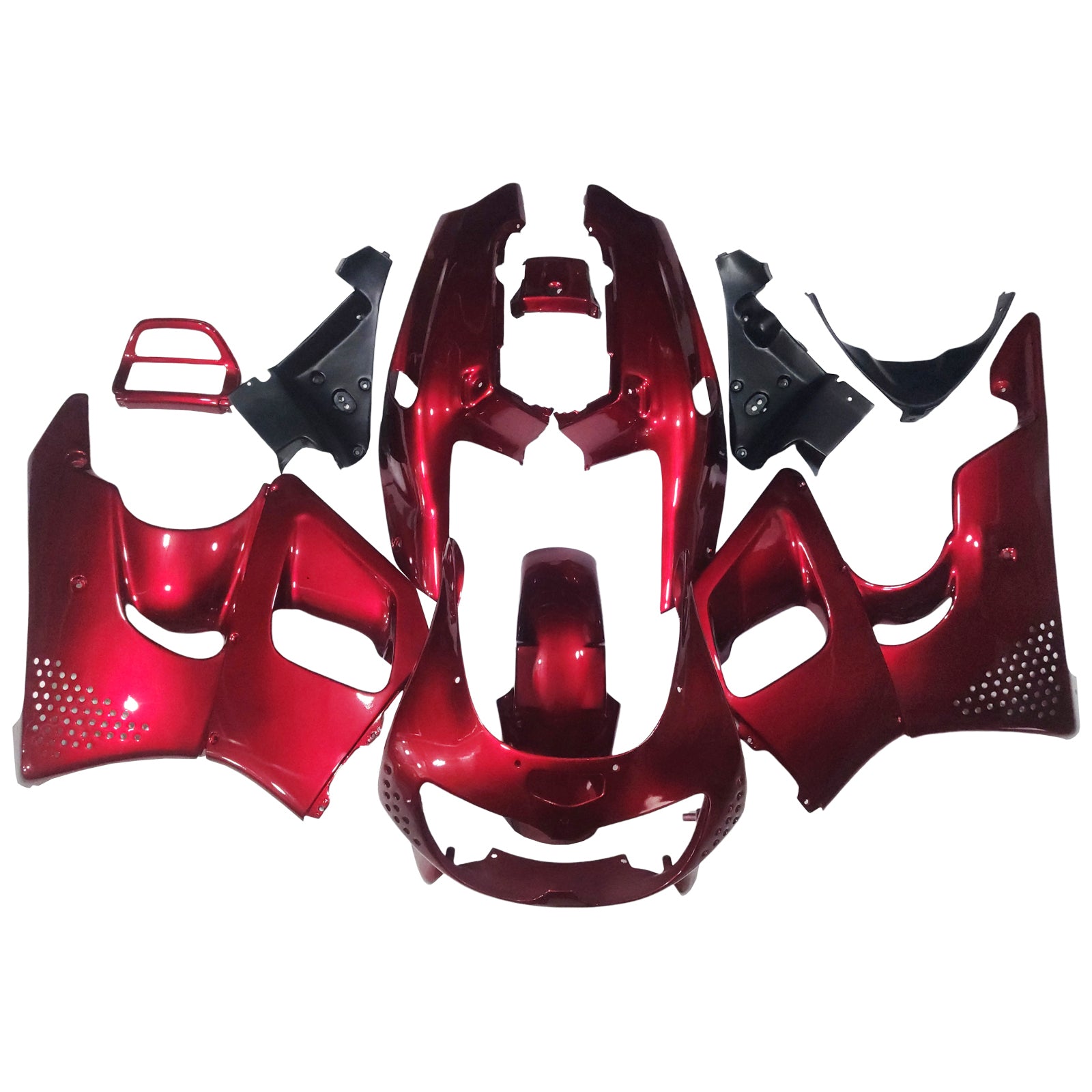 Amotopart 1994-1995 Honda CBR900RR 893 Kit rouge foncé