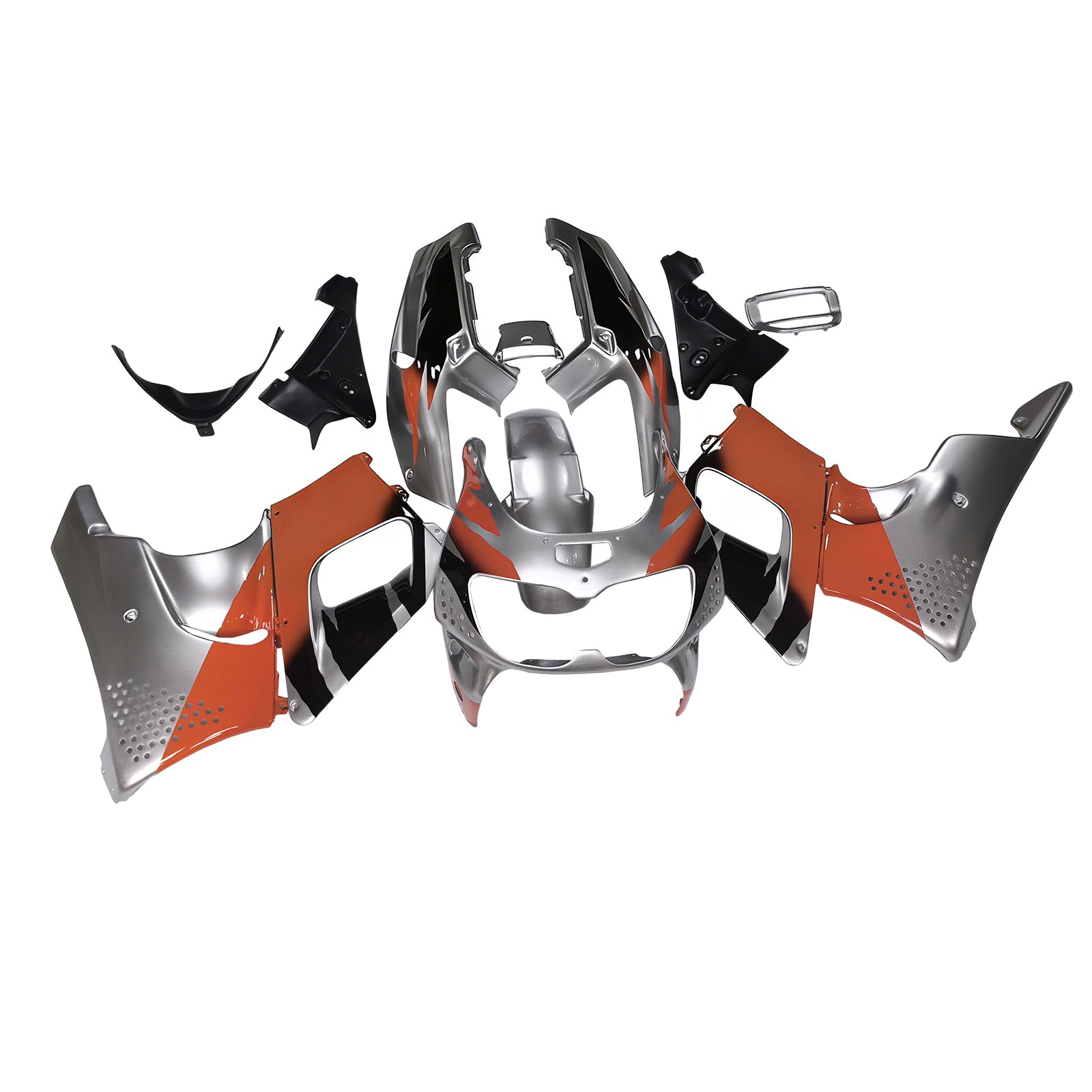 Amotopart 1994-1995 Honda CBR900RR Silver Fairing Kit
