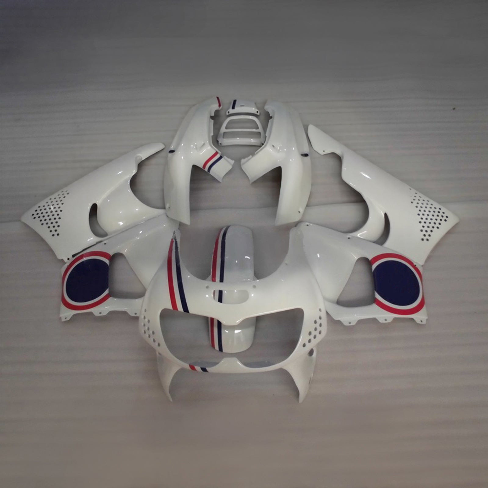 Amotopart 1994-1995 Honda CBR900RR 893 FARION WHITE REPJOL KIT