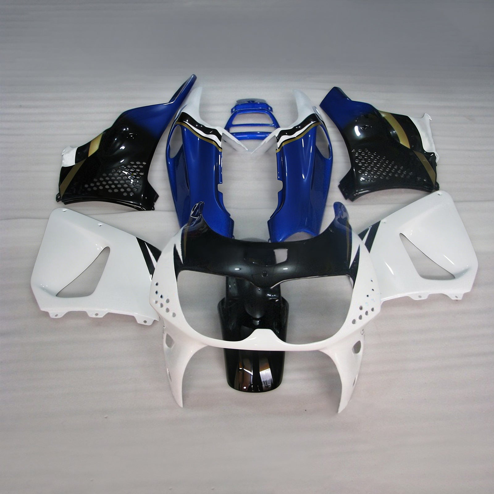 Amotopart 1994-1995 Honda CBR900RR 893 Fairing Blue&White Kit