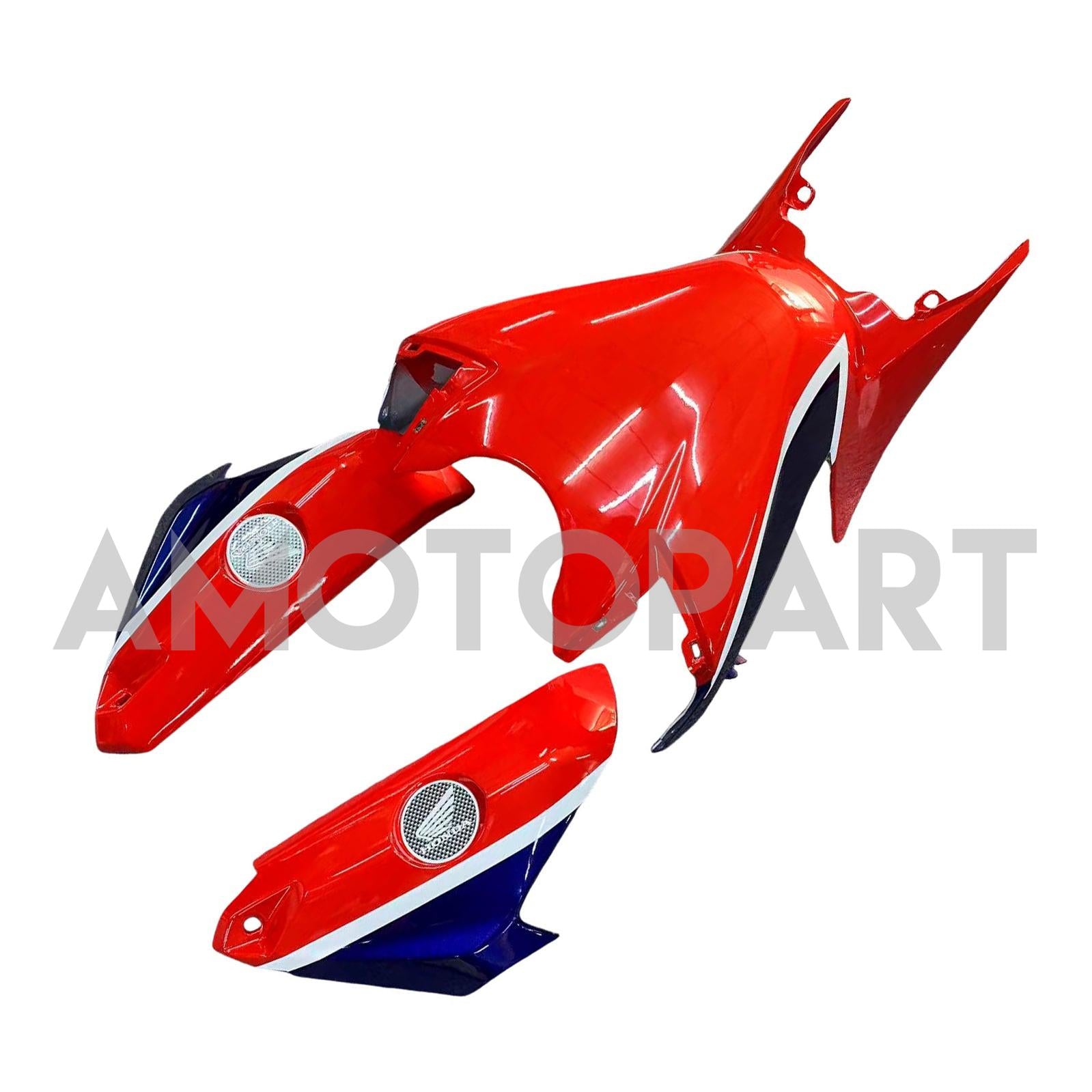 Amotopart 2017-2025 Honda CBR1000RR Verkleidung Rot&Weißes Style7-Set