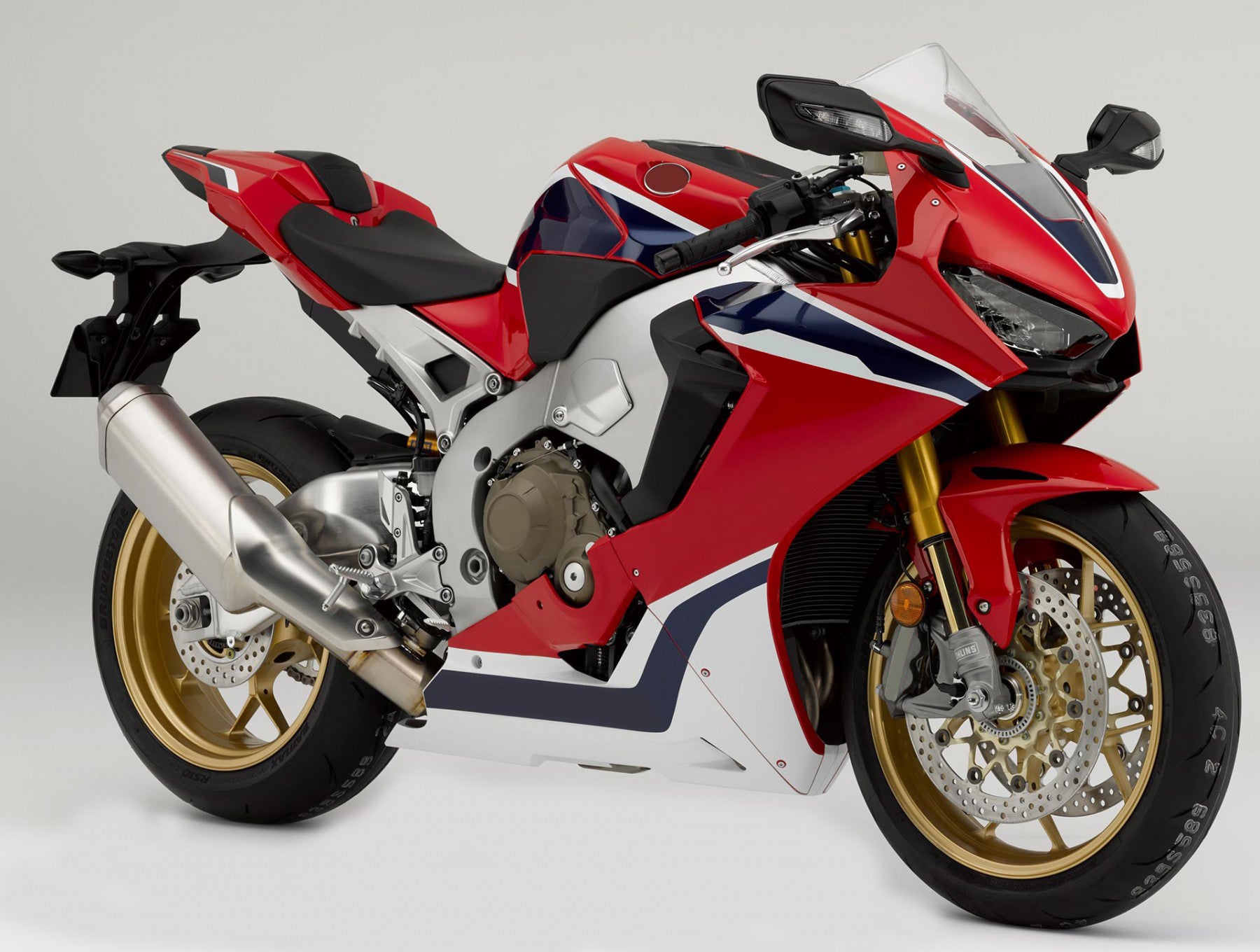 Amotopart 2017-2025 Honda CBR1000RR Fairing Red&White Style7 Kit