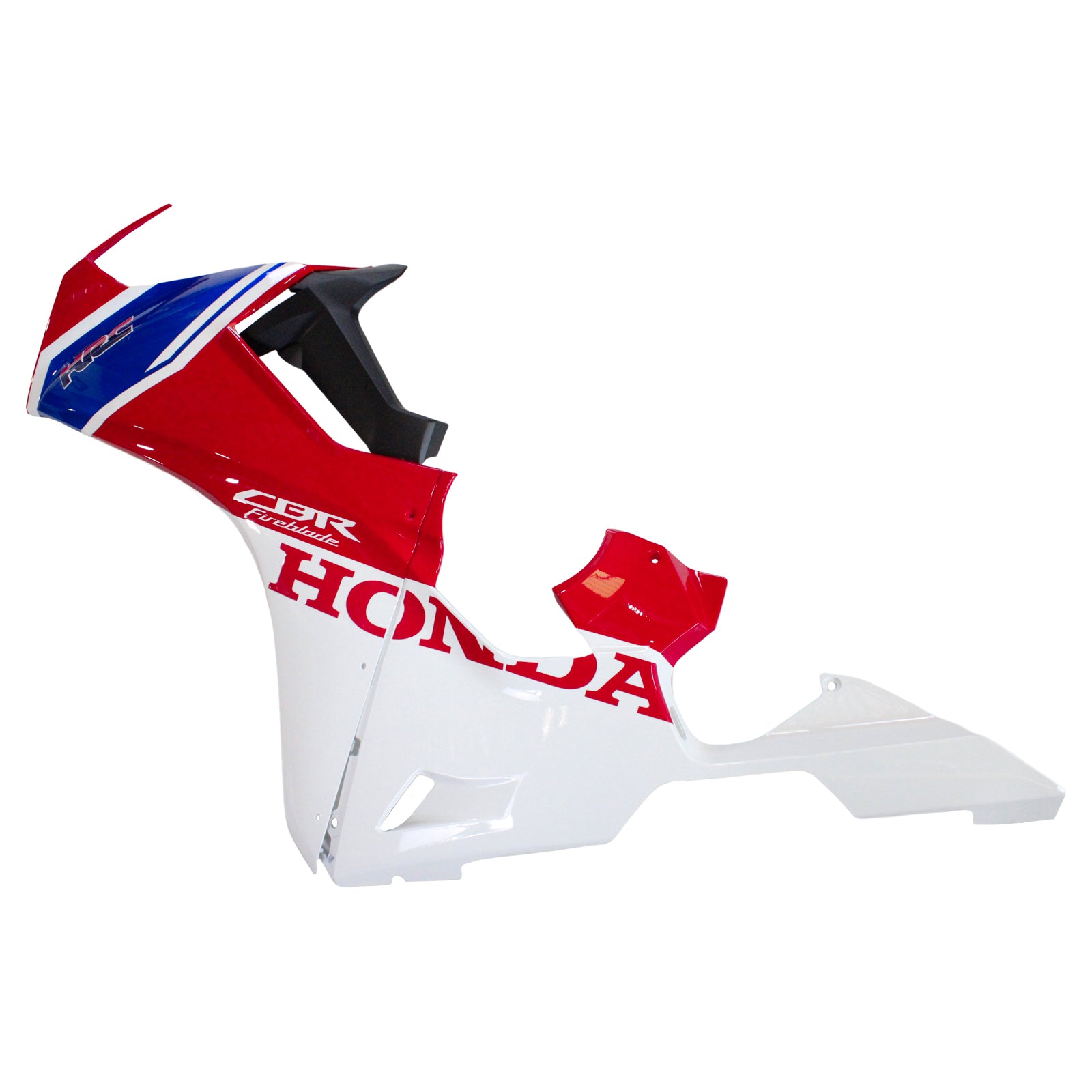 Carénage Amotopart Honda CBR1000RR 2017-2025 Rouge&Kit Style2 blanc
