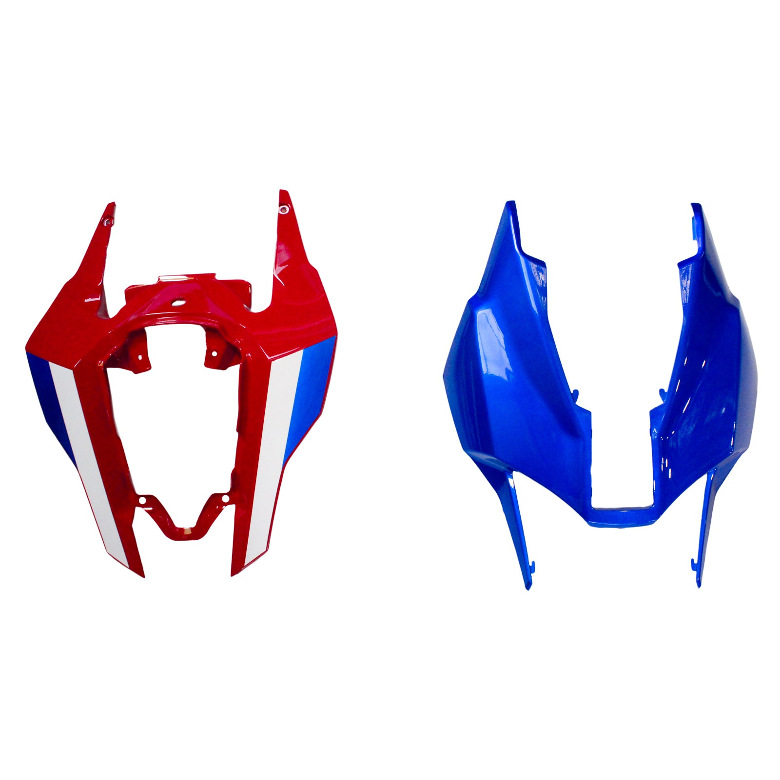 Amotopart 2017-2025 Honda CBR1000RR Fairing Red & White Style 2 Zestaw