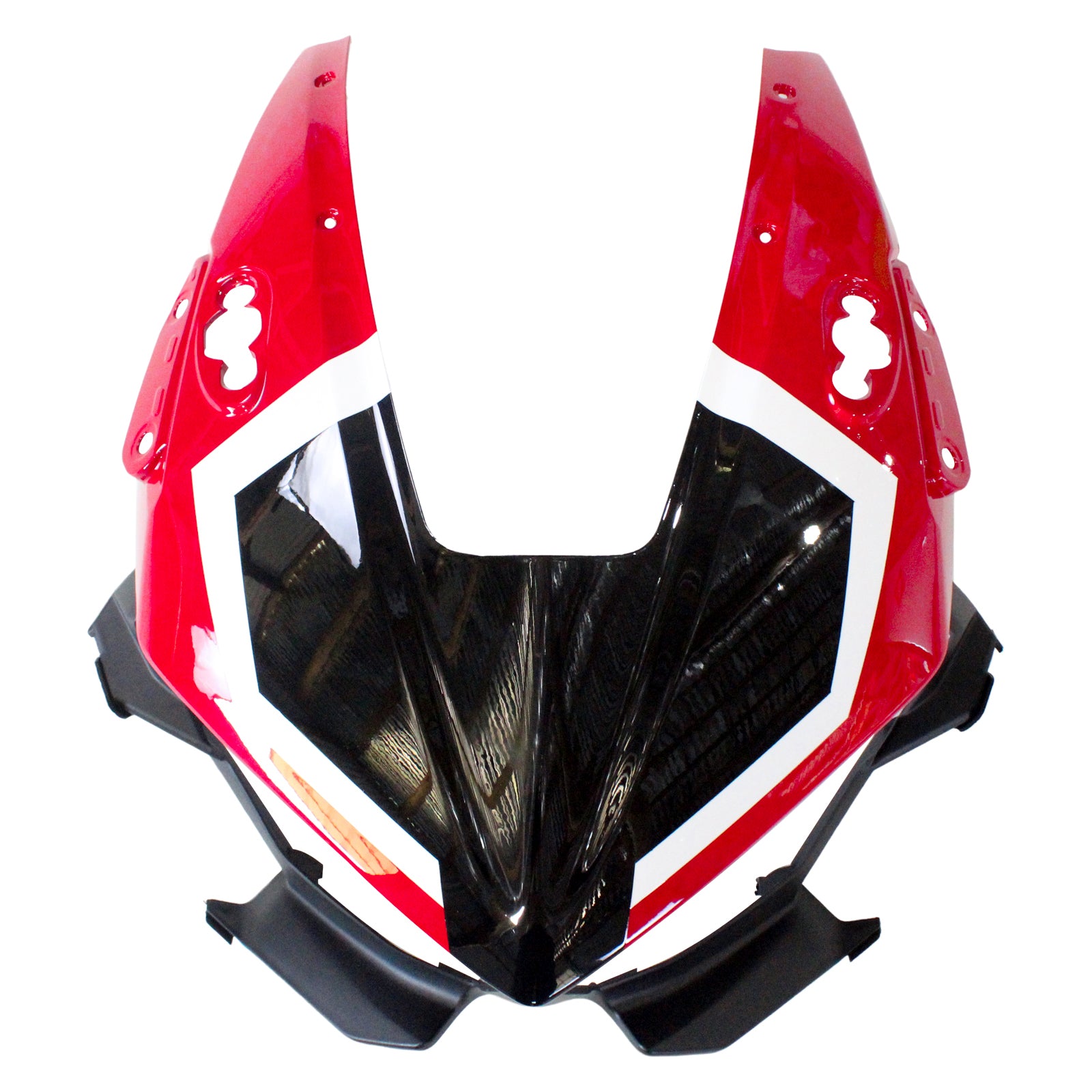 Carénage Amotopart Honda CBR1000RR 2017-2025 Rouge&Kit Style2 blanc