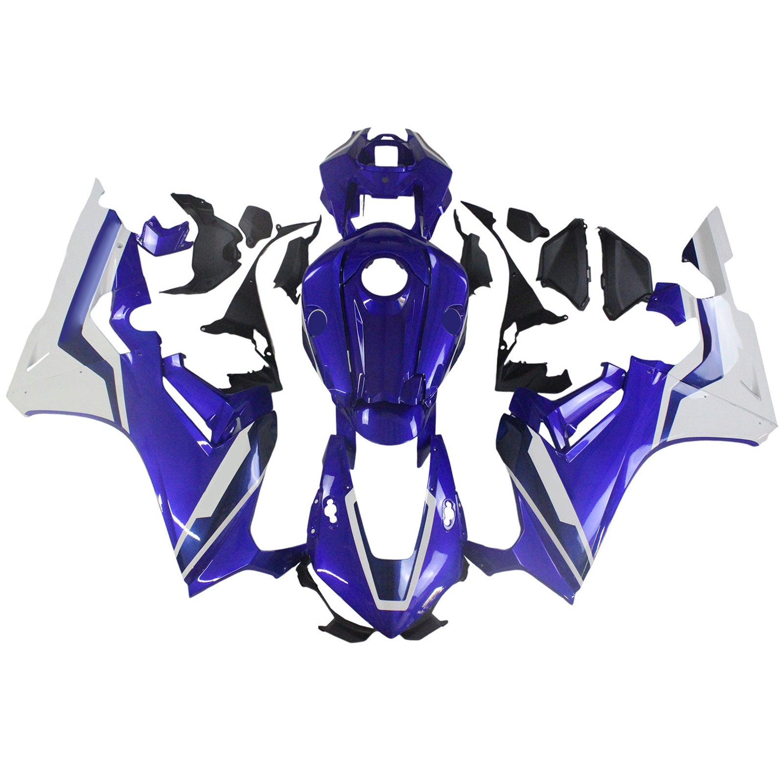 Amotopart 2017-2025 Honda CBR1000RR Fairing Blue&White Kit