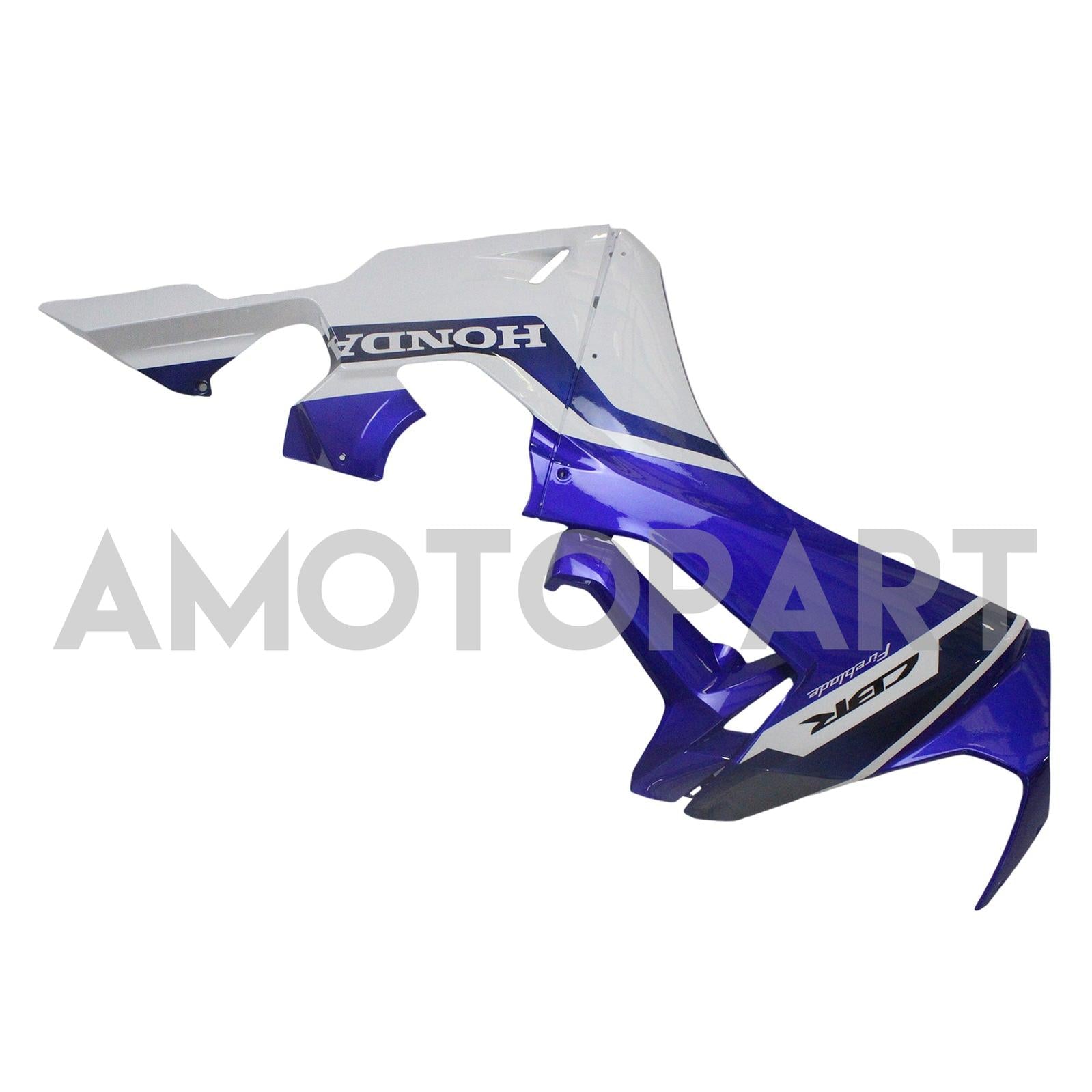 Amotopart 2017-2025 Honda CBR1000RR Fairing Blue&White Kit