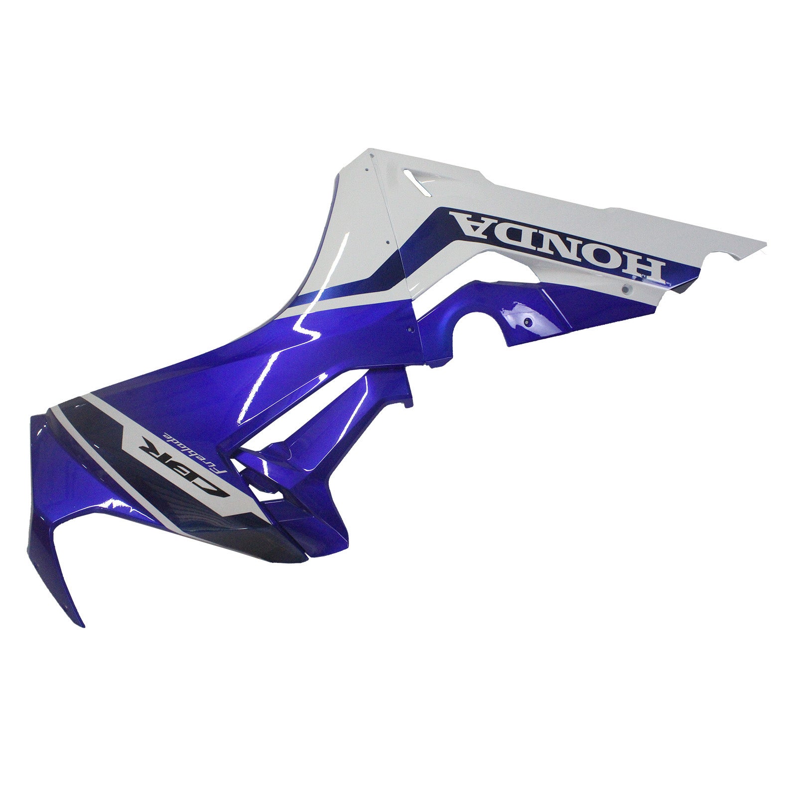 Carénage Amotopart Honda CBR1000RR 2017-2025 Bleu&Kit blanc